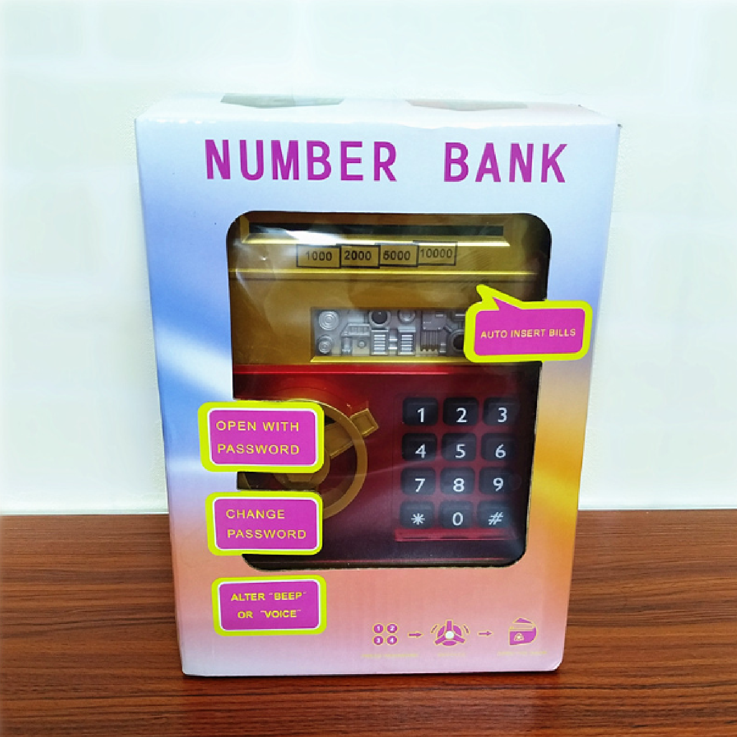Piggy Bank Electronic Mini ATM 5
