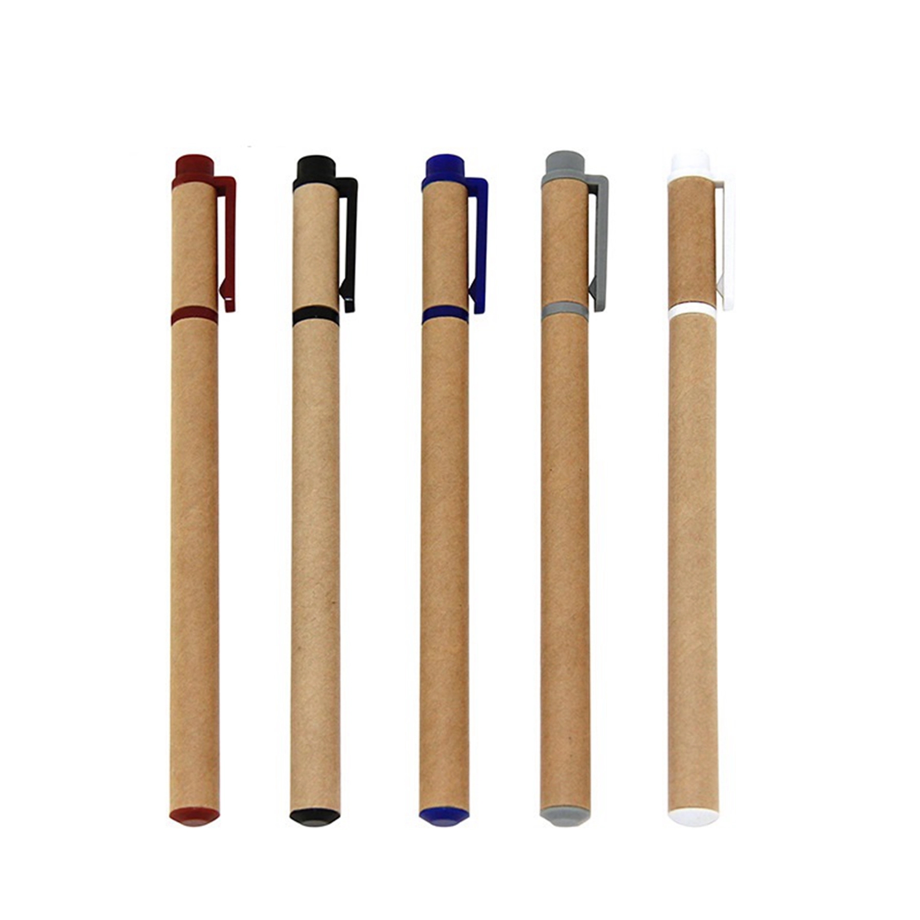 Eco-friendly Kraft Paper Black Ink Ballpoint Pen 8