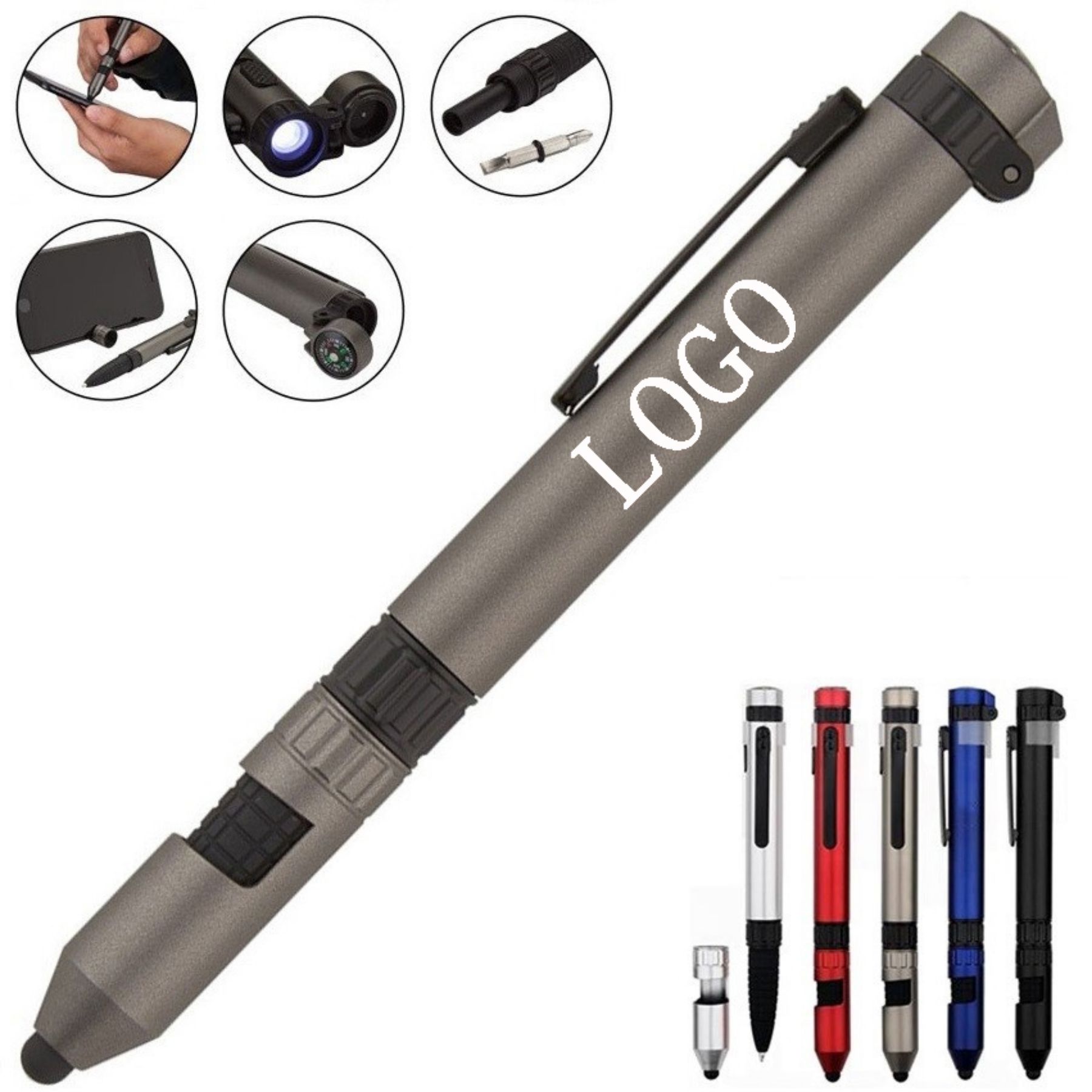 Military Multifunction Stylus Pen 2