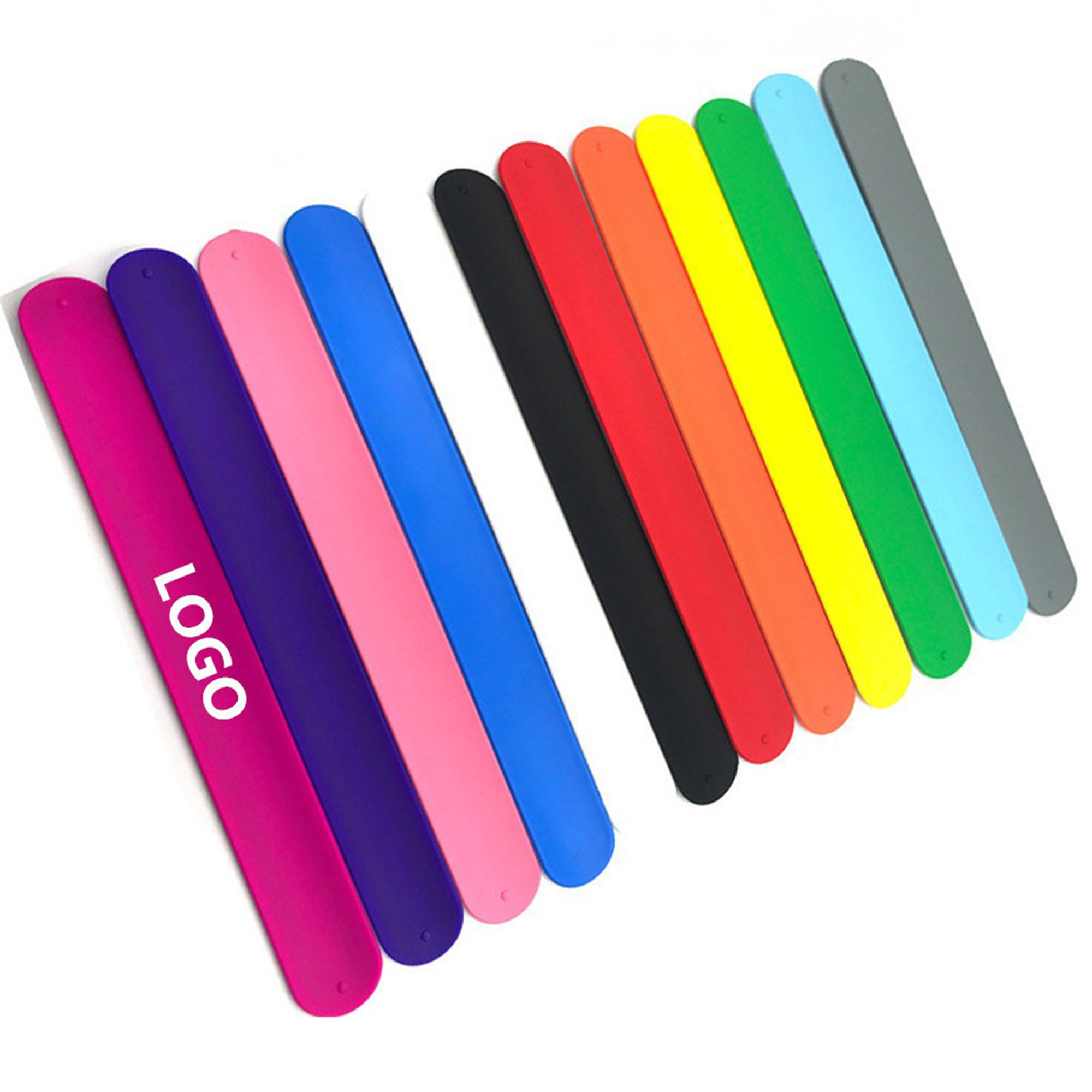 Personalized Silicone Slap Bracelets 2