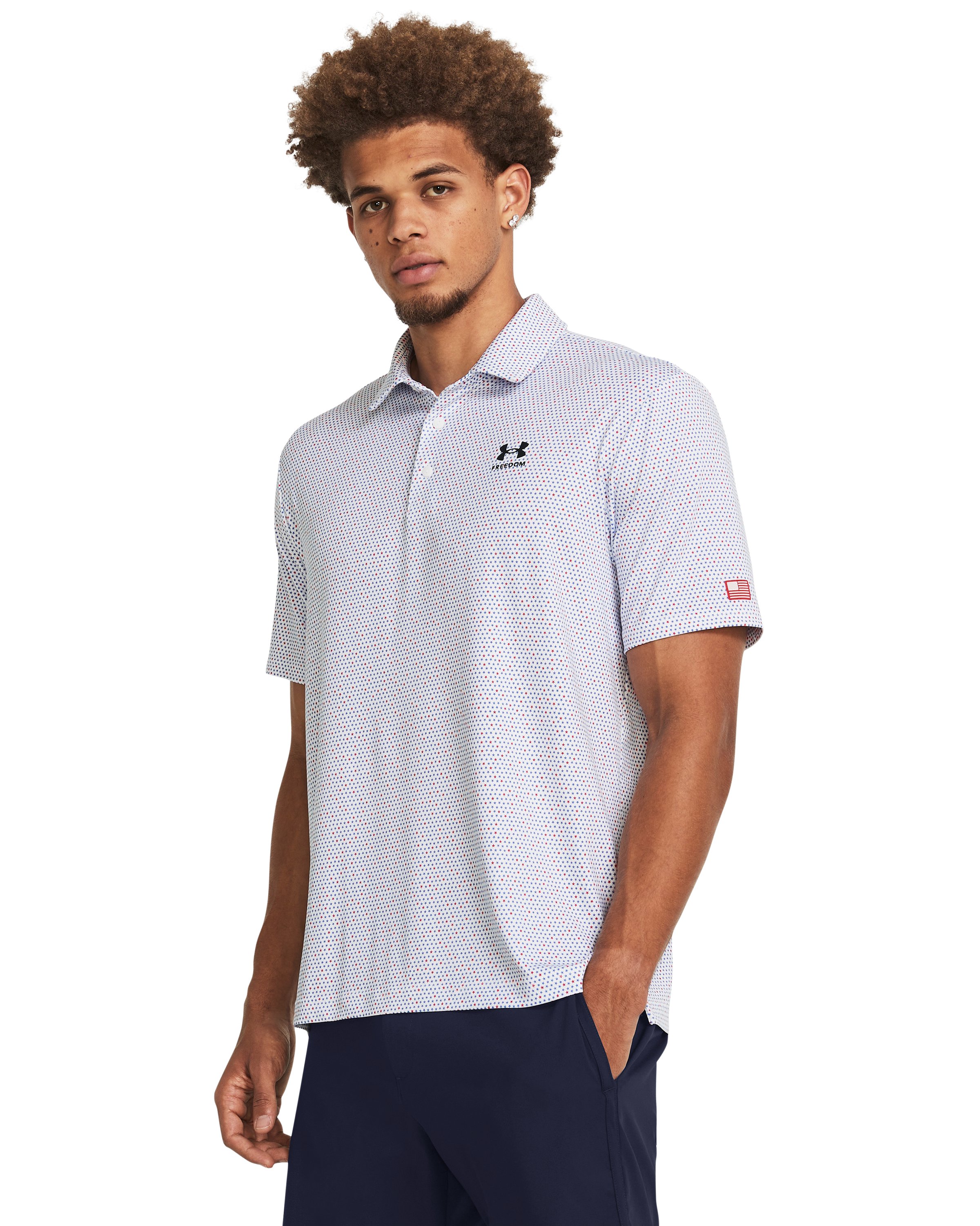 Men's UA Playoff 3.0 Freedom Printed Polo  3