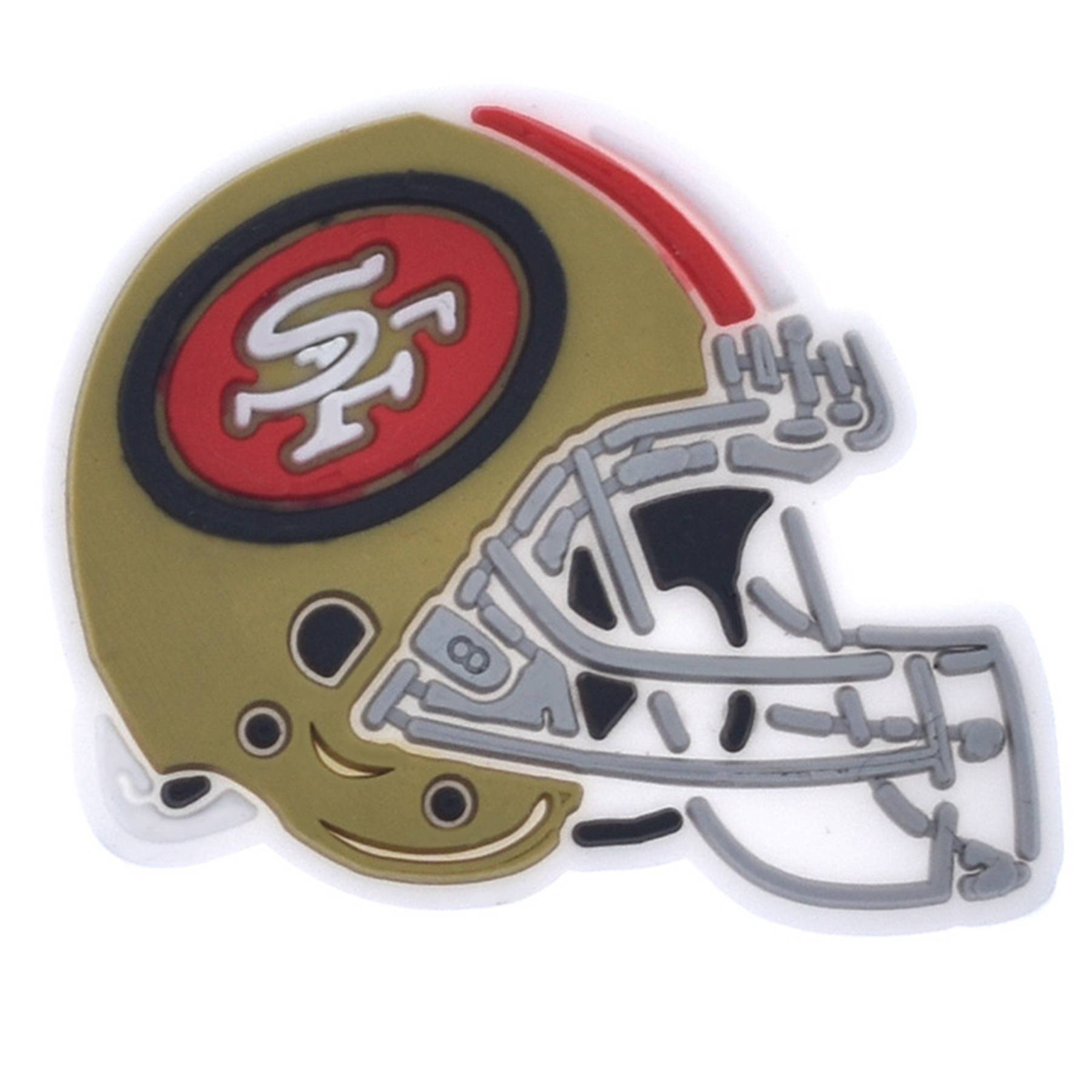 Sports football helmet badge brooch 7