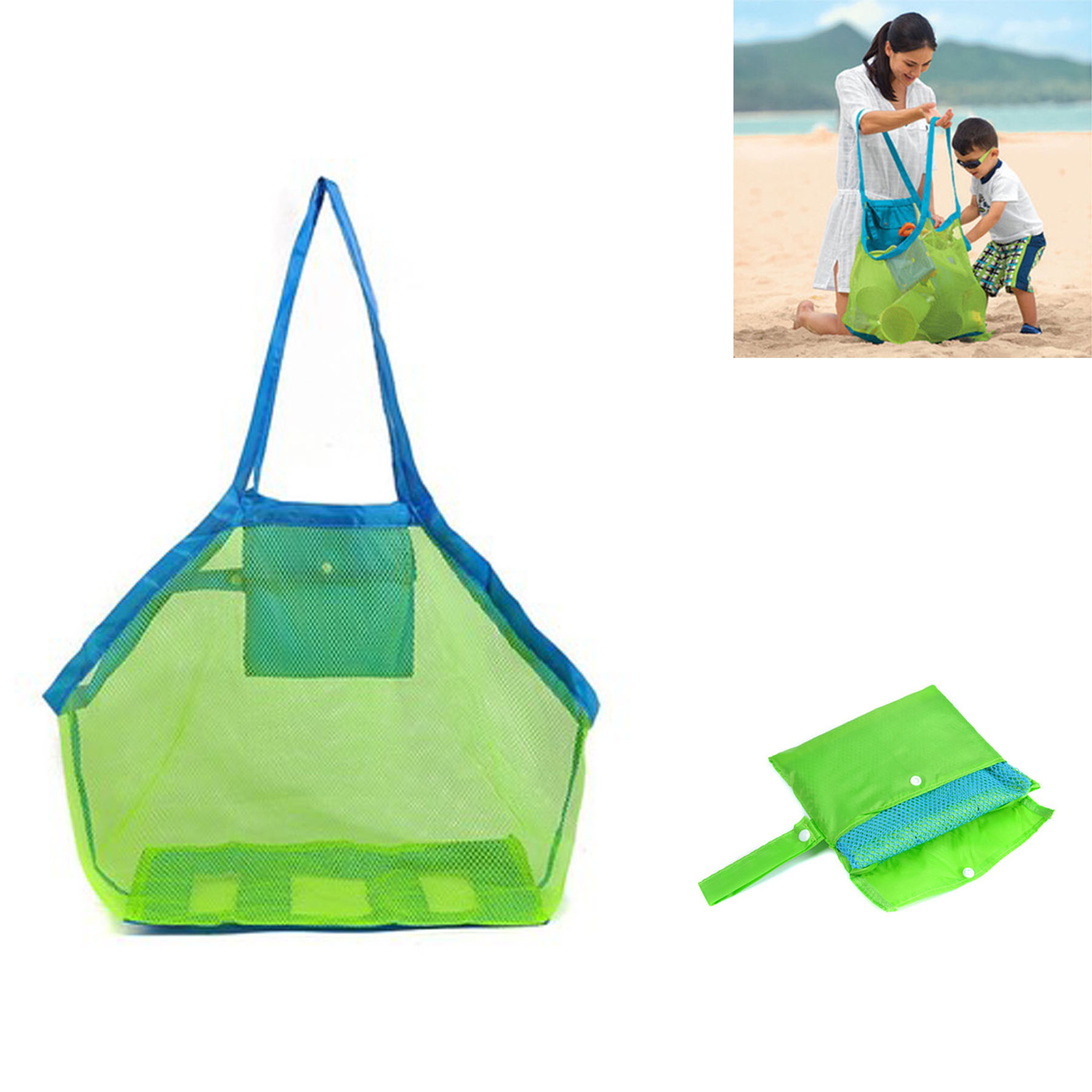 Kids Mesh Beach Toys Bag 2