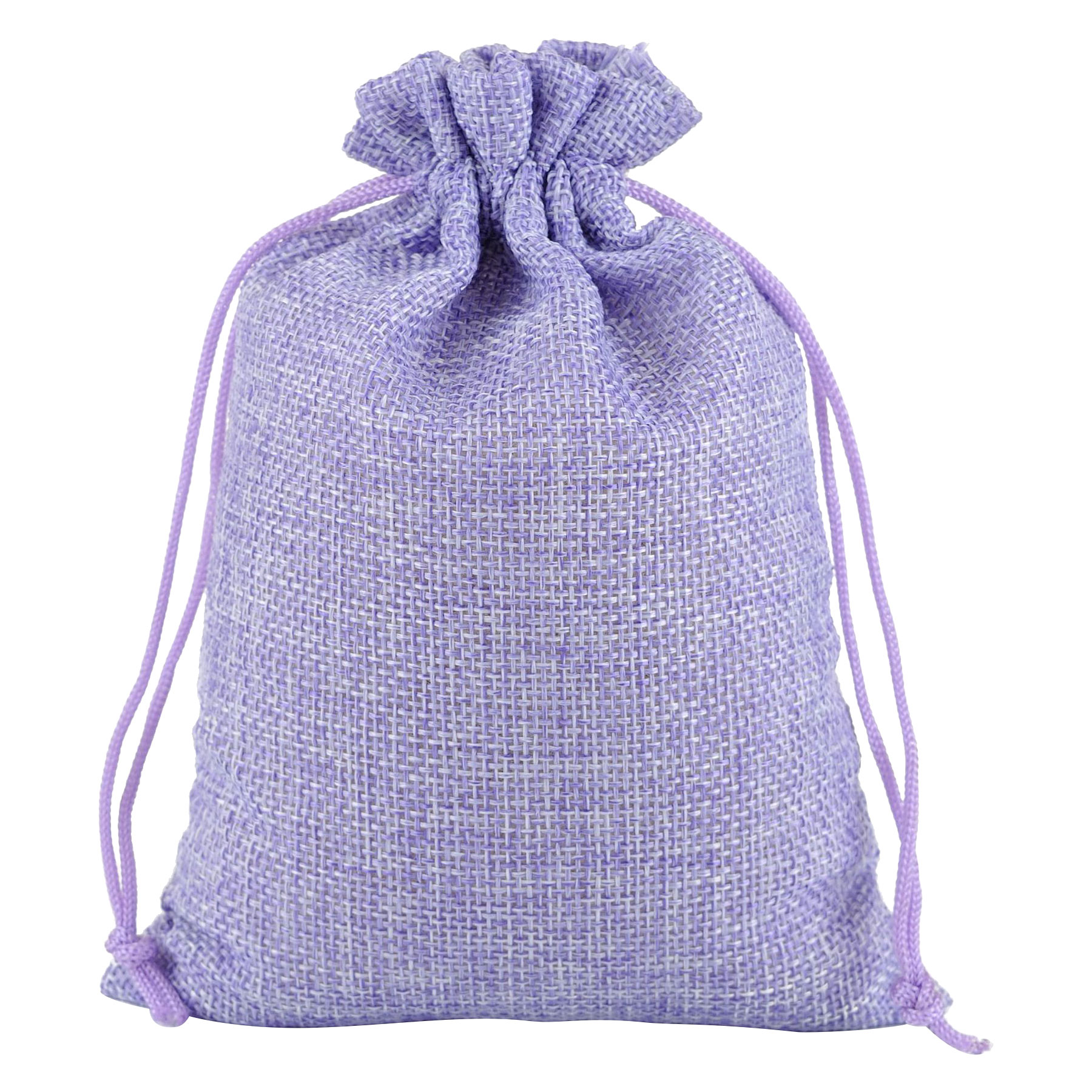 Burlap Drawstring Bag 6