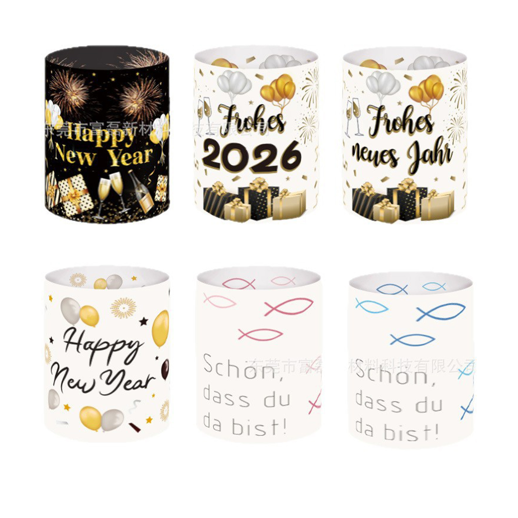 Plastic Candle Holder Wrap for Home, Outdoor 2