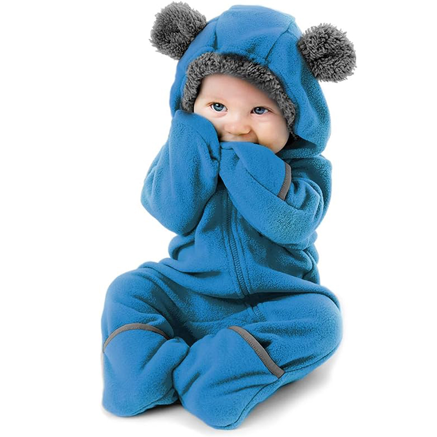 Fleece Baby Bunting Bodysuit 6