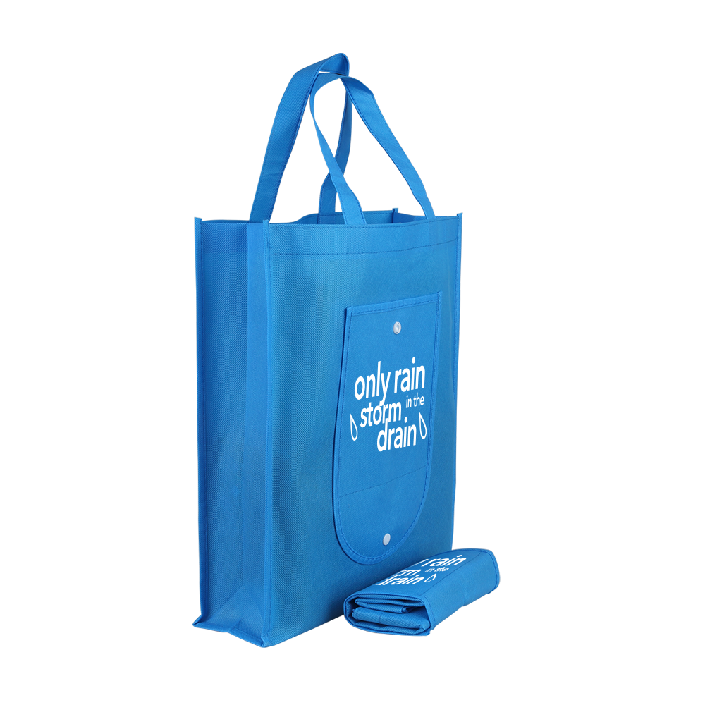 Foldable Non-Woven Tote Bags (Portrait Style) 12