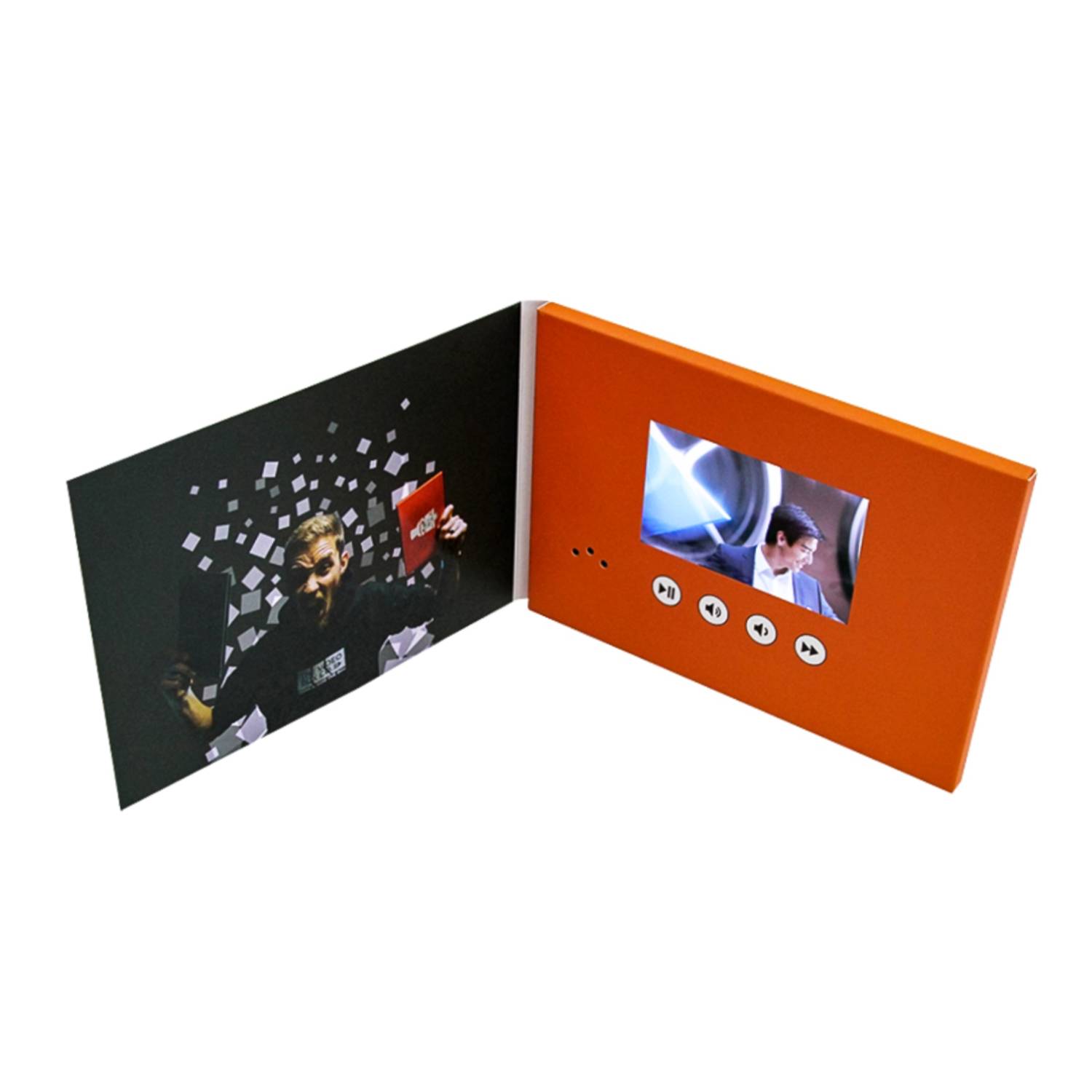 4.5 inch LCD A6 Size Video Brochure 4