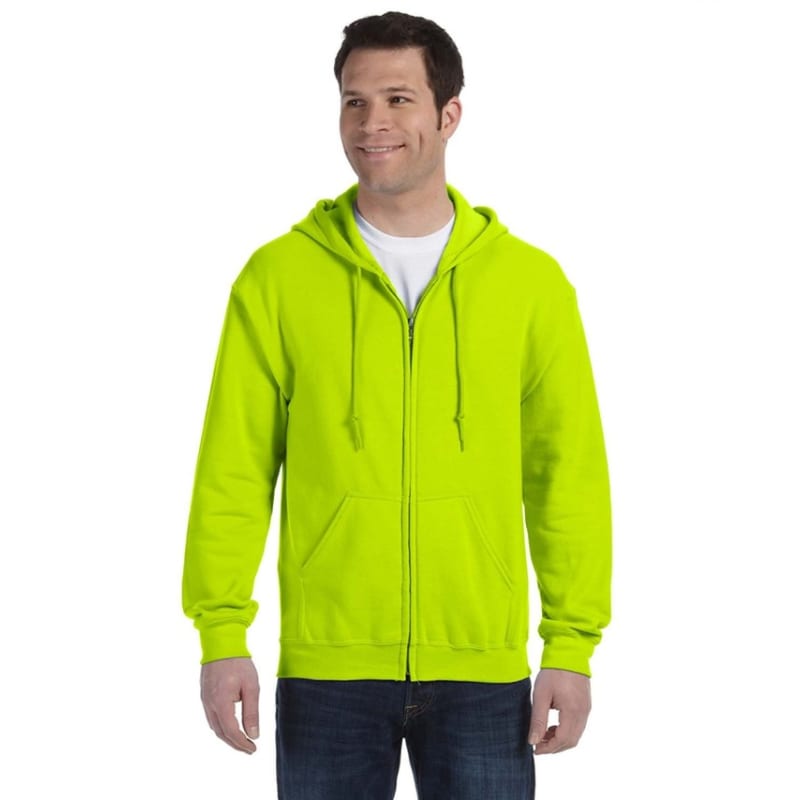 Custom Embroidered Unisex Full Zip Hoodies 9