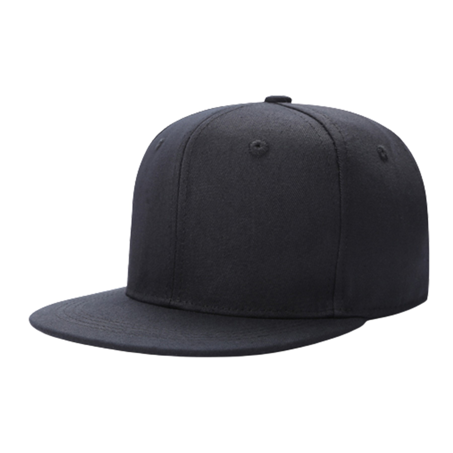 Cotton Flat Brim Baseball Cap 5