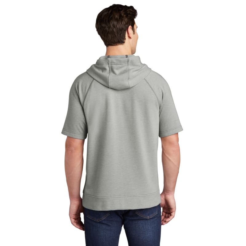 Sport-Tek PosiCharge Tri-Blend Wicking Fleece Short Sleeve Hooded Pullover, custom hoodie or sweatshirt with logo imprint 7