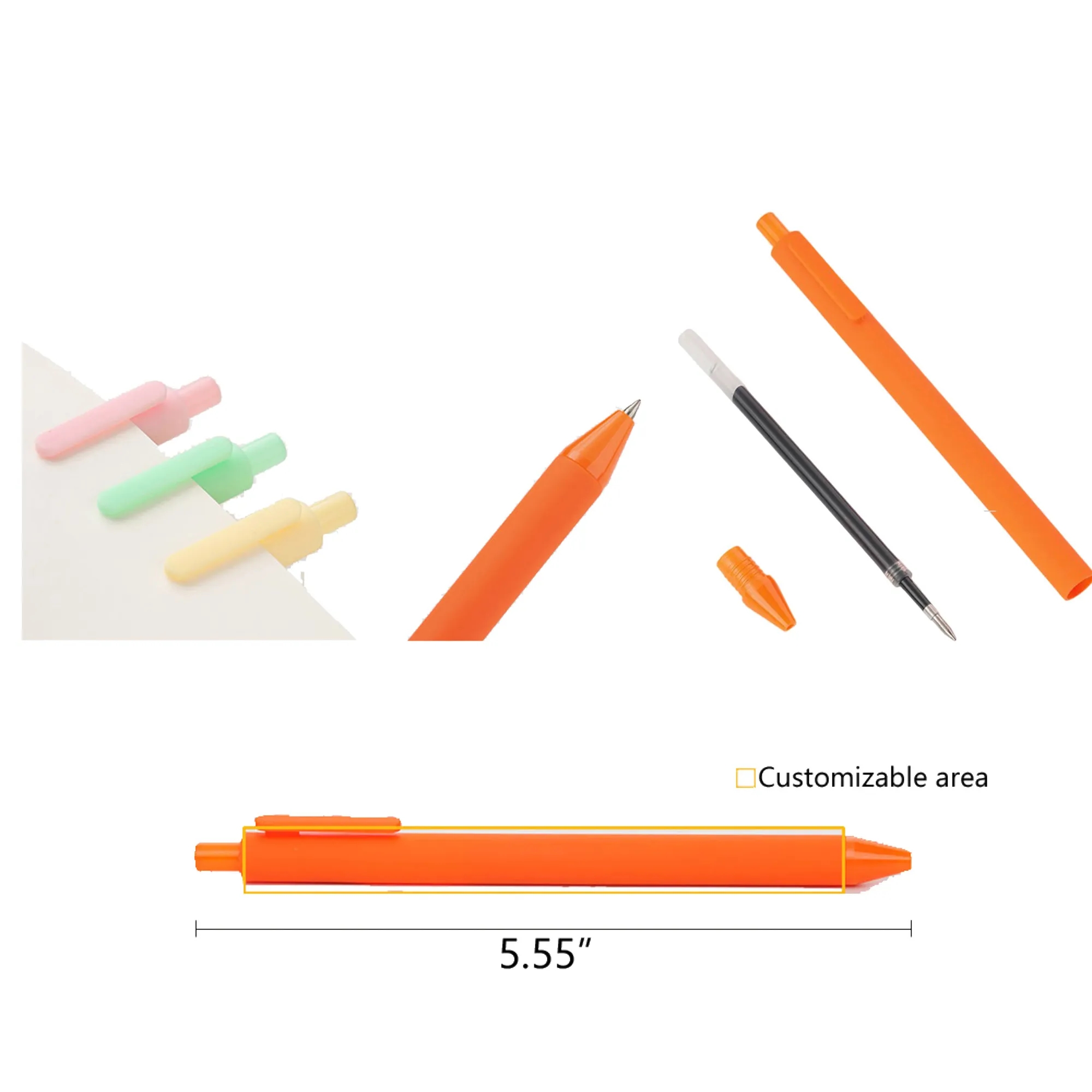 Minimally Colored Neutral Pen 2