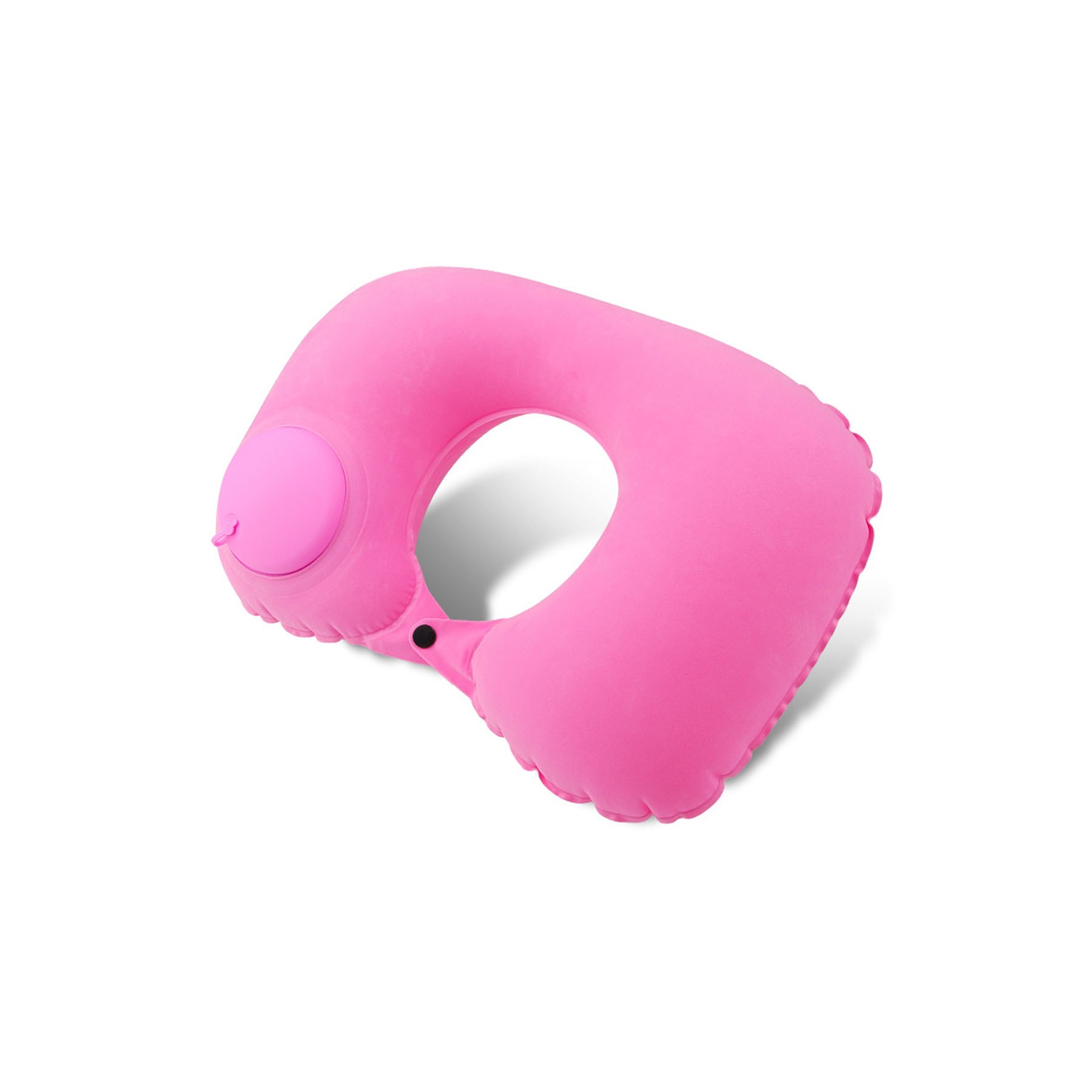 Press Inflatable Portable U-Shaped Neck Pillow 2