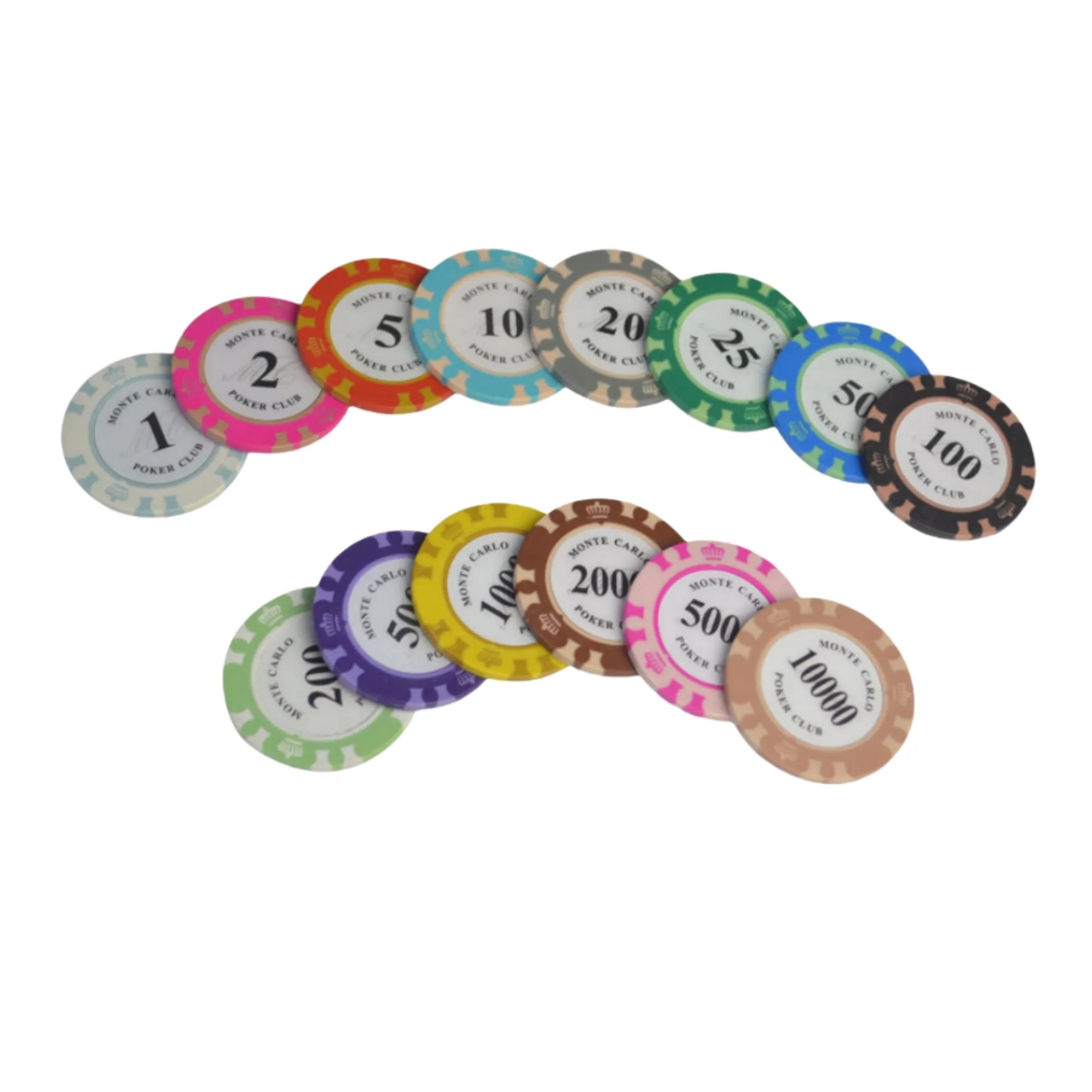 Stripe Poker Chips 3