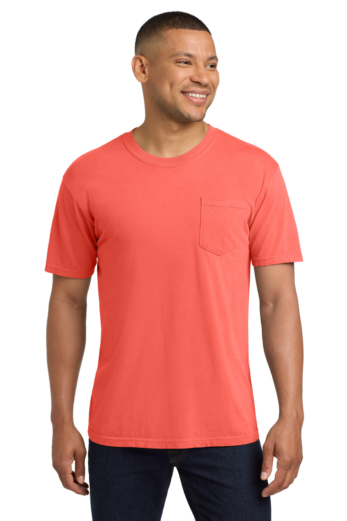COMFORT COLORS Heavyweight Ring Spun Pocket Tee. 6030 85