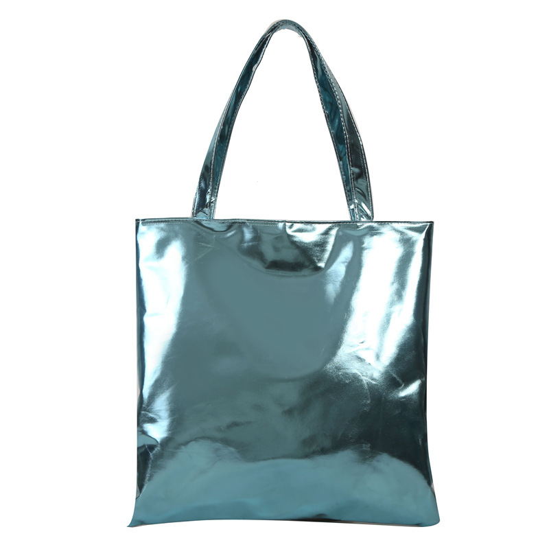 Laser Fashion Candy Color Single Shoulder Tote Bag, custom tote bag with logo imprint 4