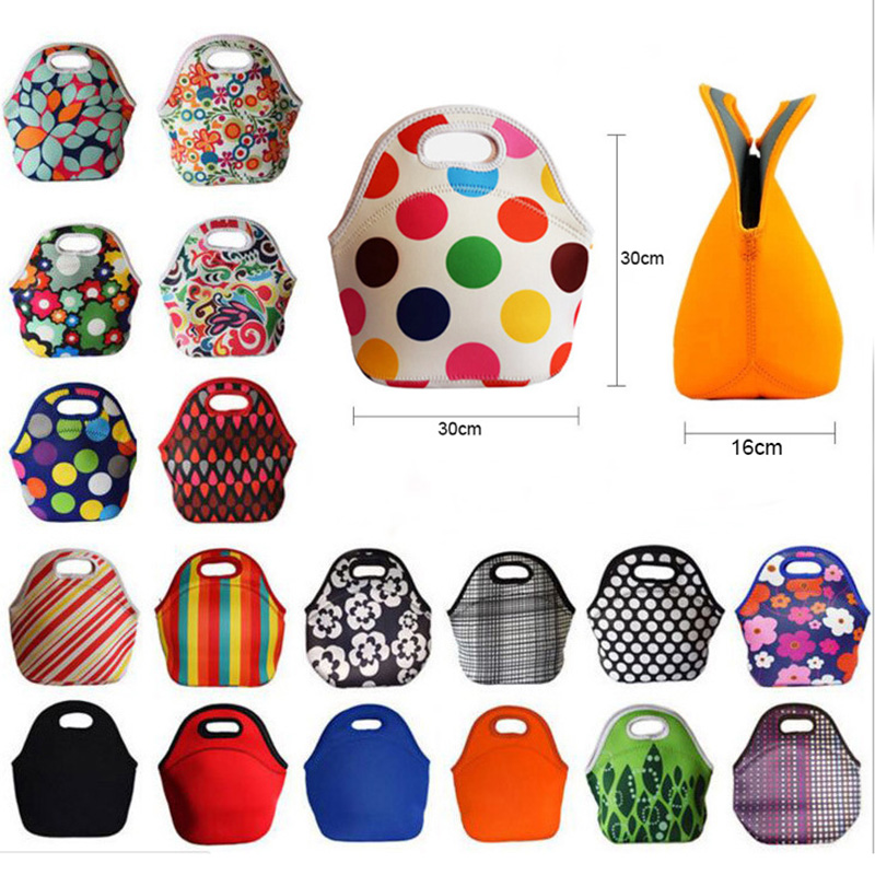 Zippered Neoprene Lunch Bag 4