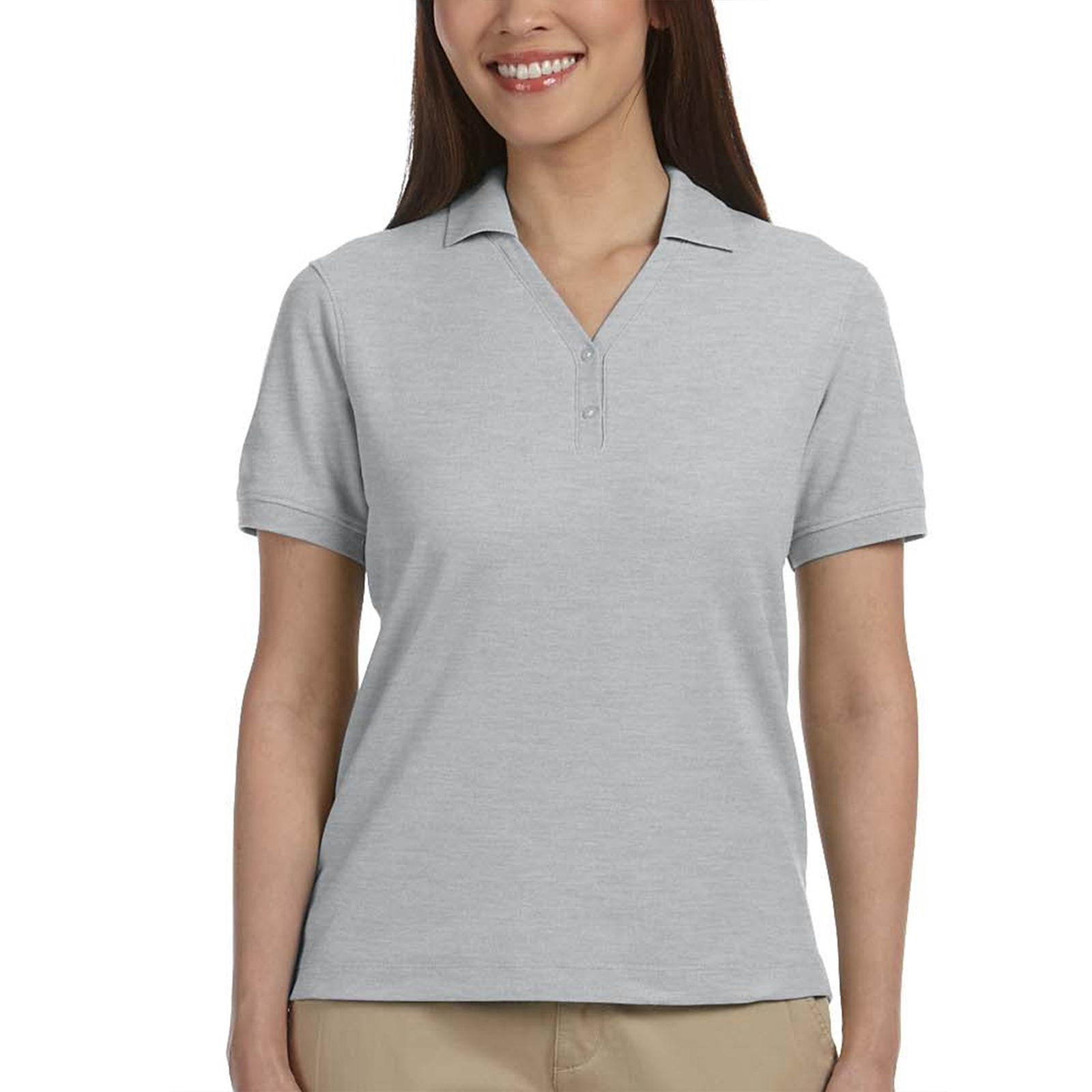 Devon & Jones® Ladies' Y-Collar Golf Polos 33