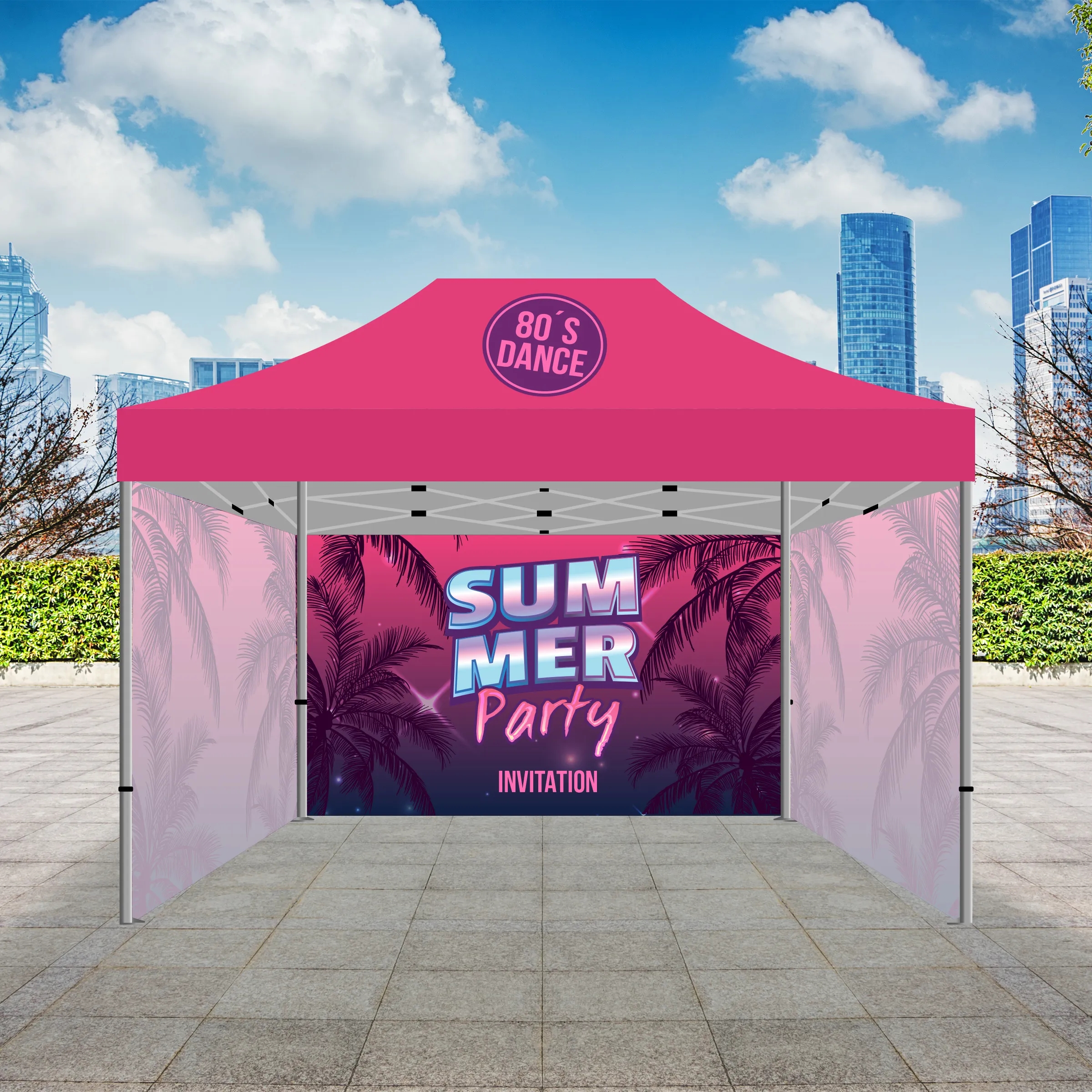 Premium 10x15 Tent w/ Backwall & Full Side Walls 3