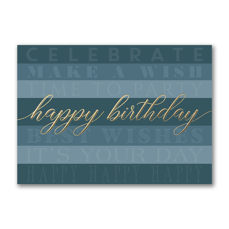 Many Birthday Wishes Card 1