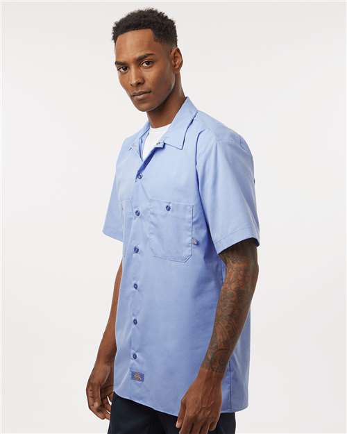 Men's Tall Industrial Short Sleeve Work Shirt - S535T 24