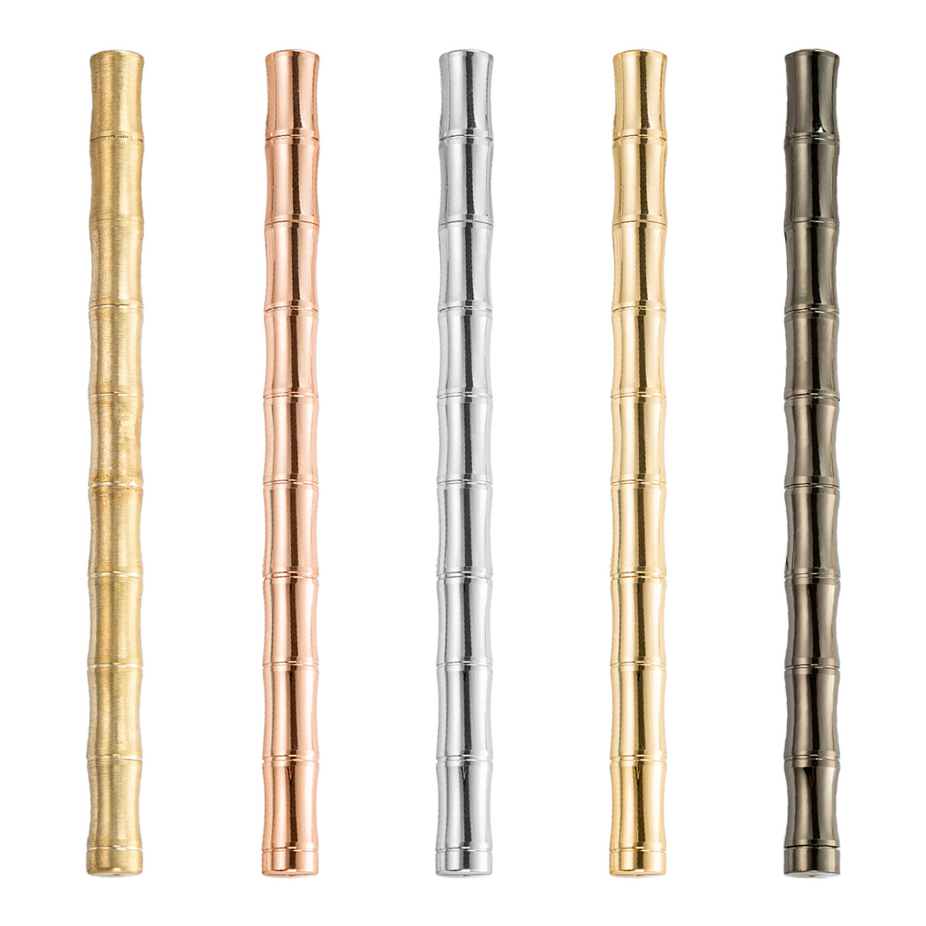 Bamboo Joint Design Metal Signature Pen 4