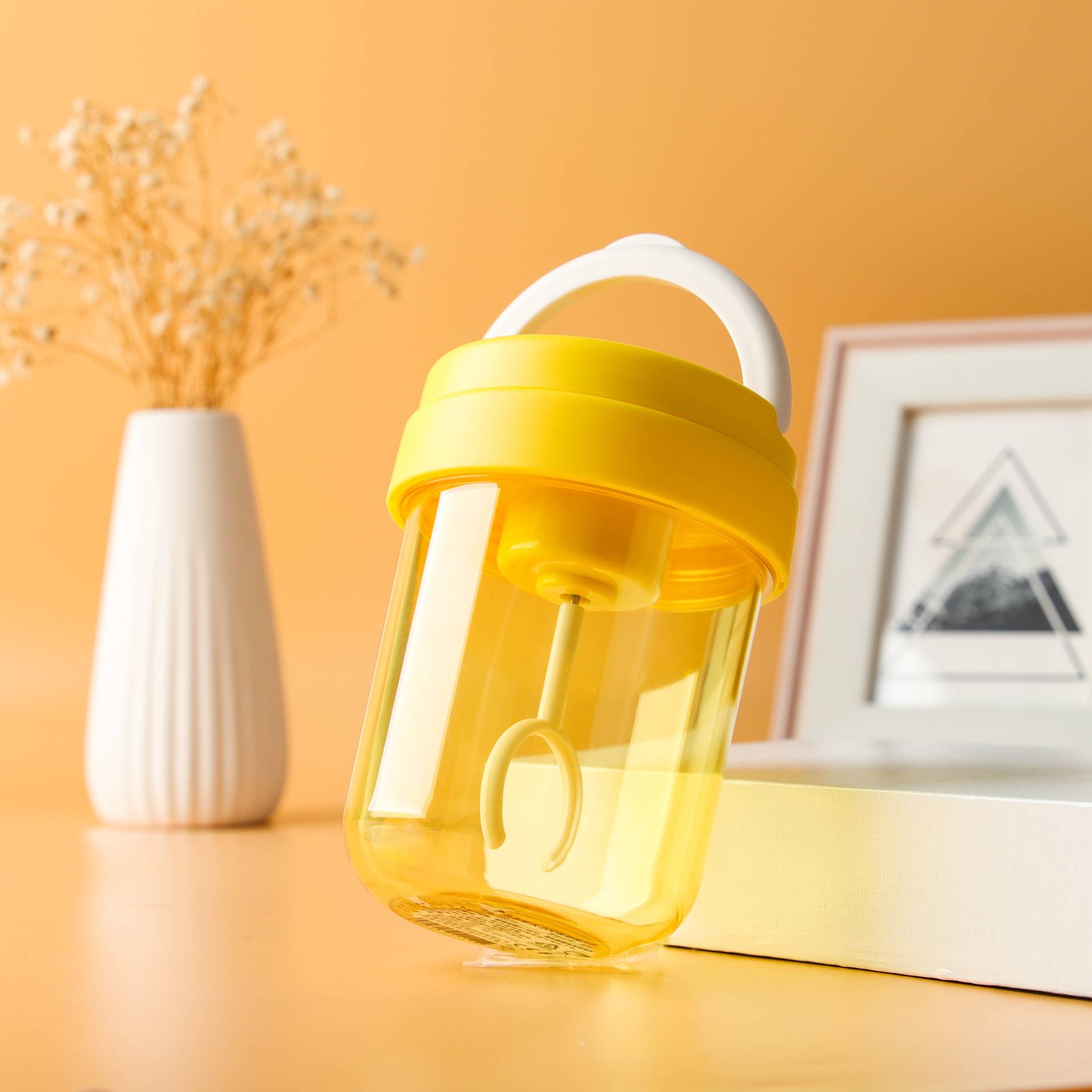 Auto plastic mixing cup shake bottle 5