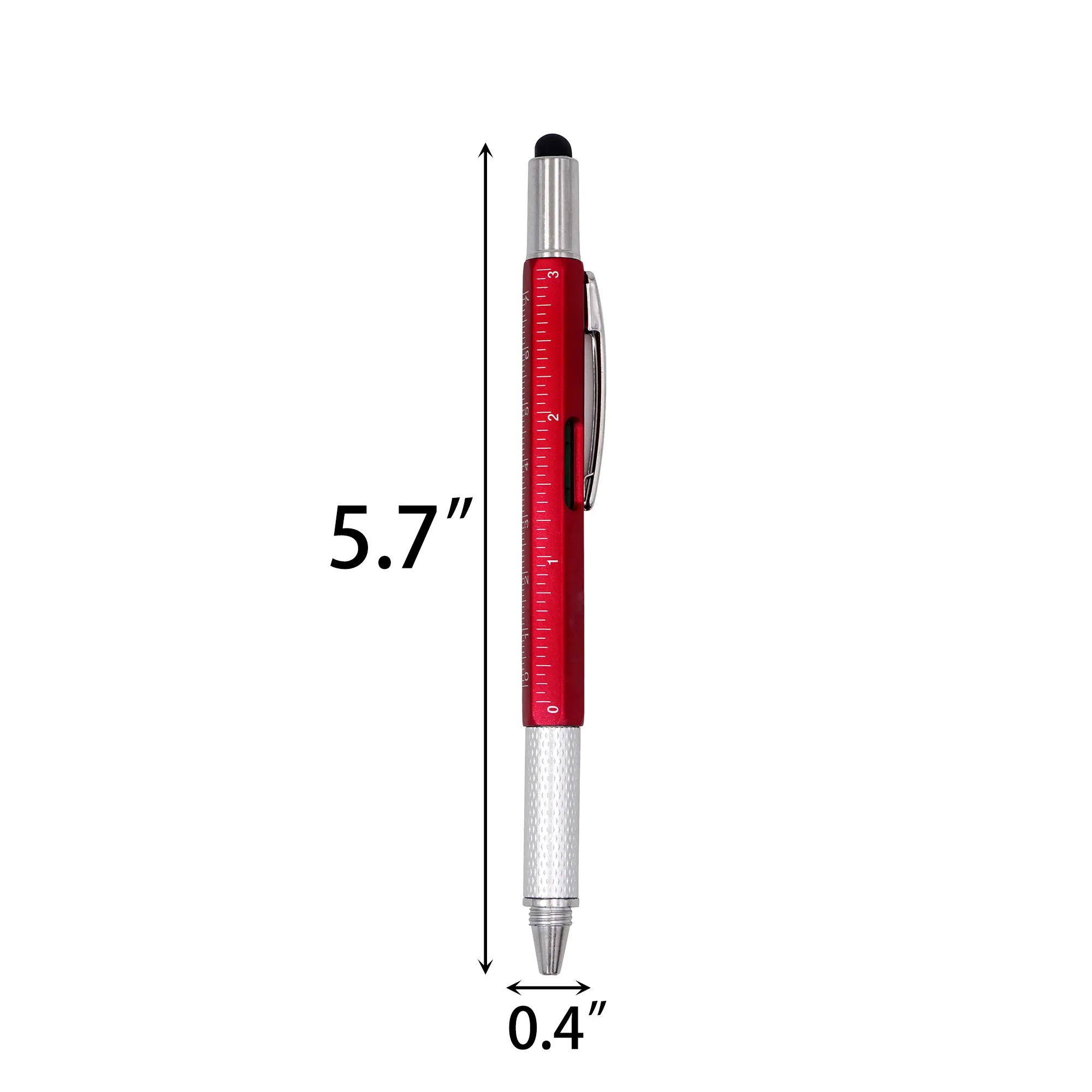 MOQ100 1mm Scale Level Tool Ballpoint Pen 3