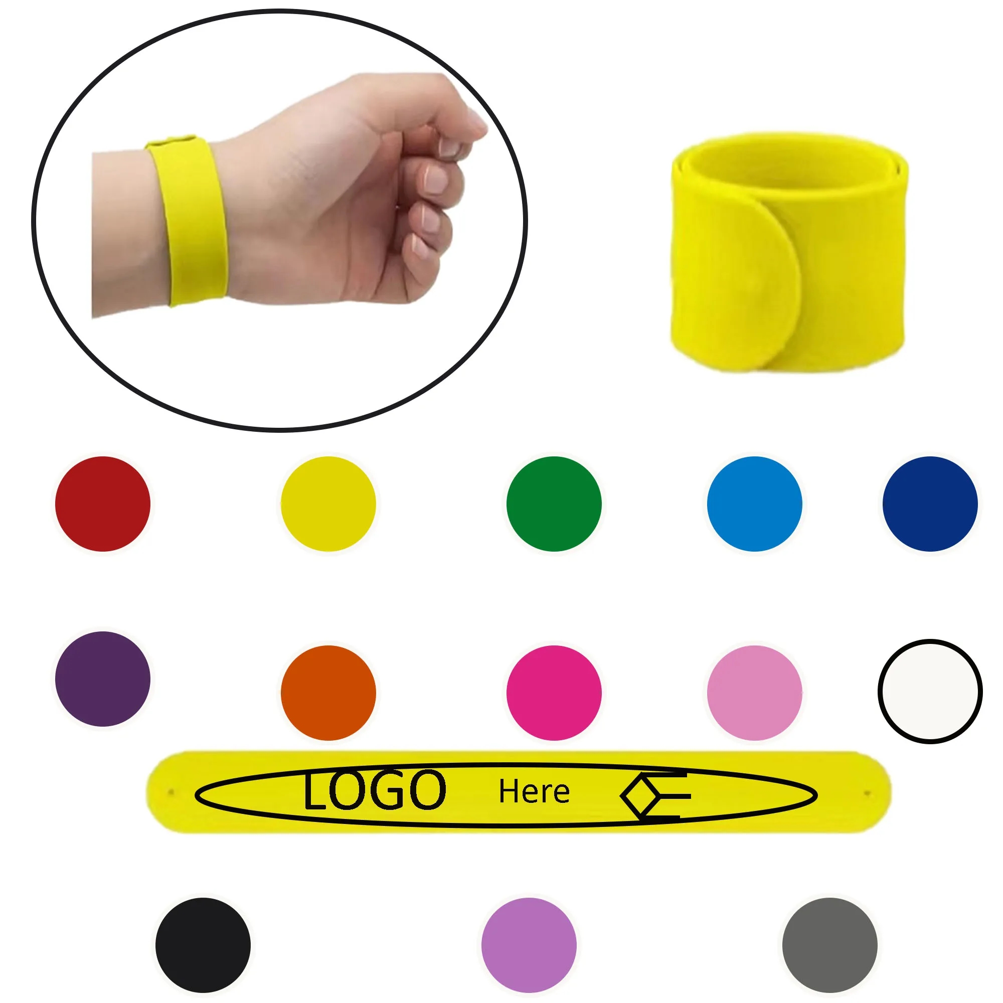 Slap Wristband Bracelet Band 7