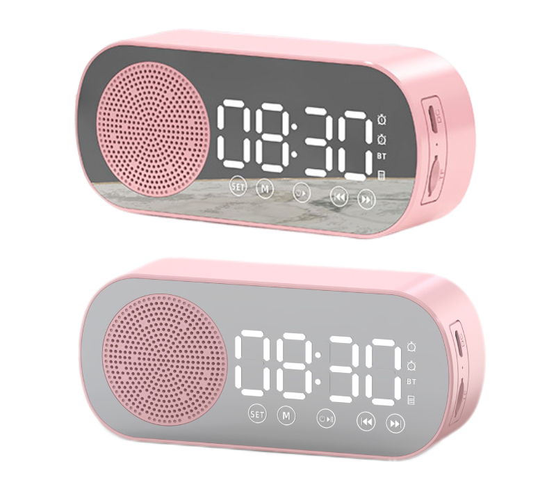 Alarm Clock Touch Control Wireless Bluetooth Speaker 3