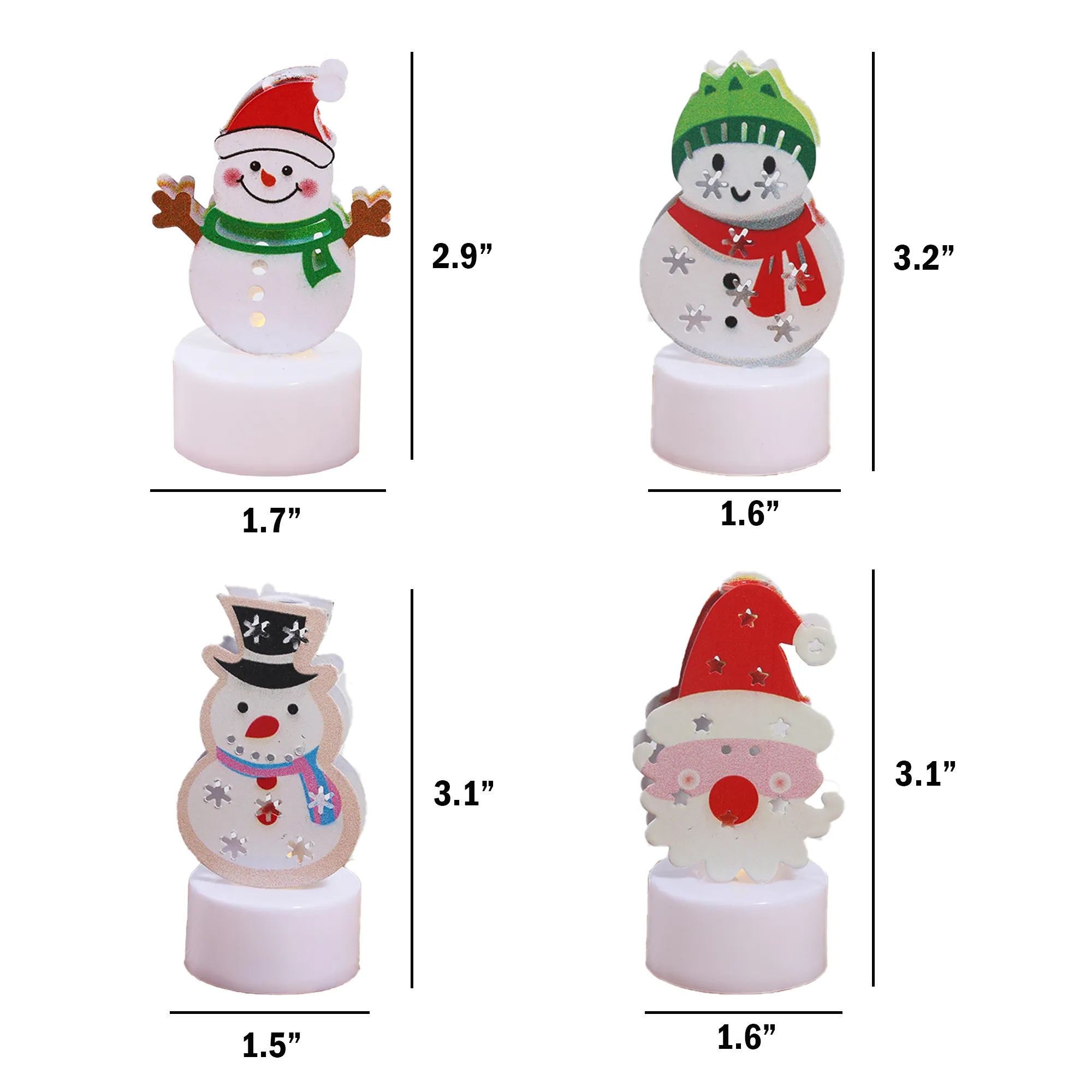 LED Christmas Decorative Night Light Ornament 5