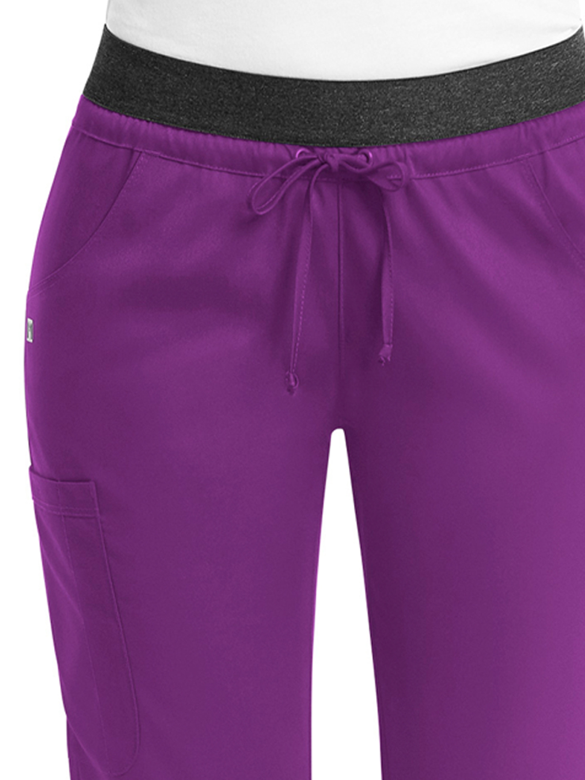 Maevn - Matrix - Women's Five-Pocket Contrast E-Band Pant 45