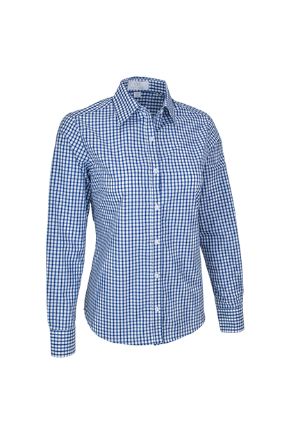Women’s Easy-Care Gingham Check Shirt 47