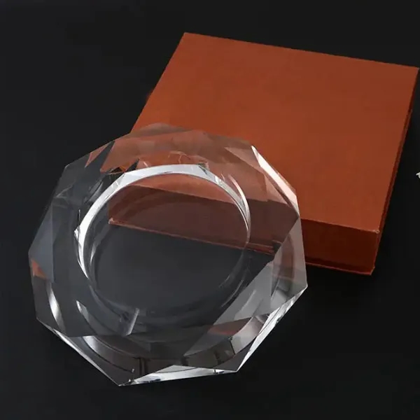 Luxury Crystal Octagon Ashtray 3