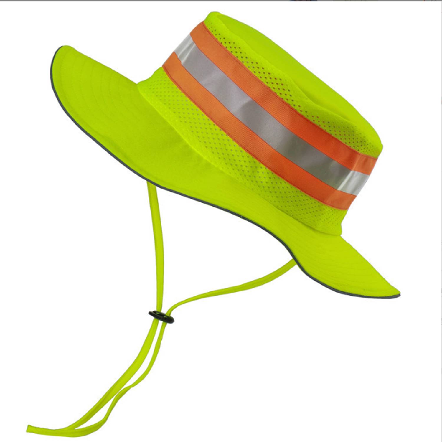 Fluorescent Polyester Bucket Hat—Sun Protection for Outdoors 5
