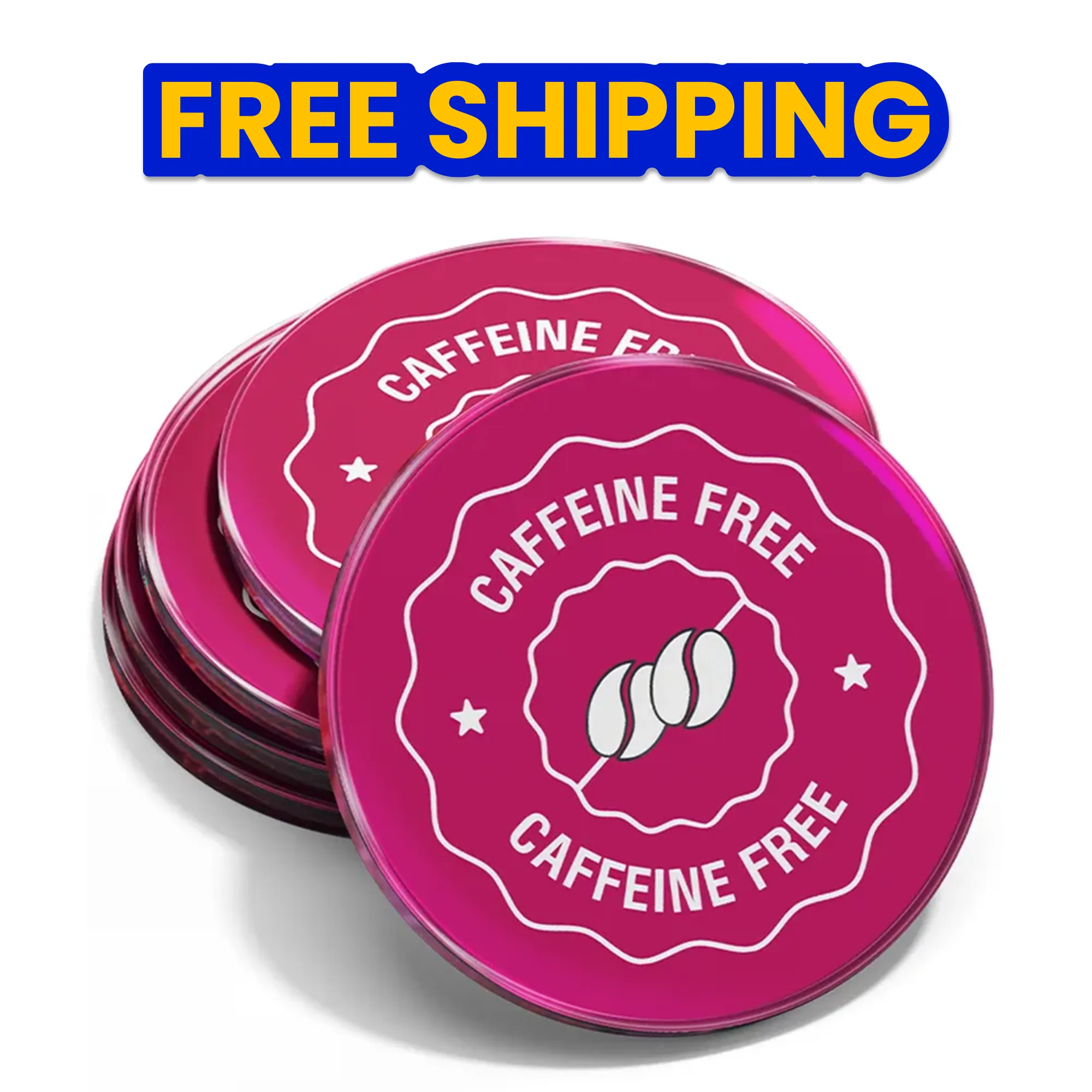 Colorful Acrylic Coasters 2