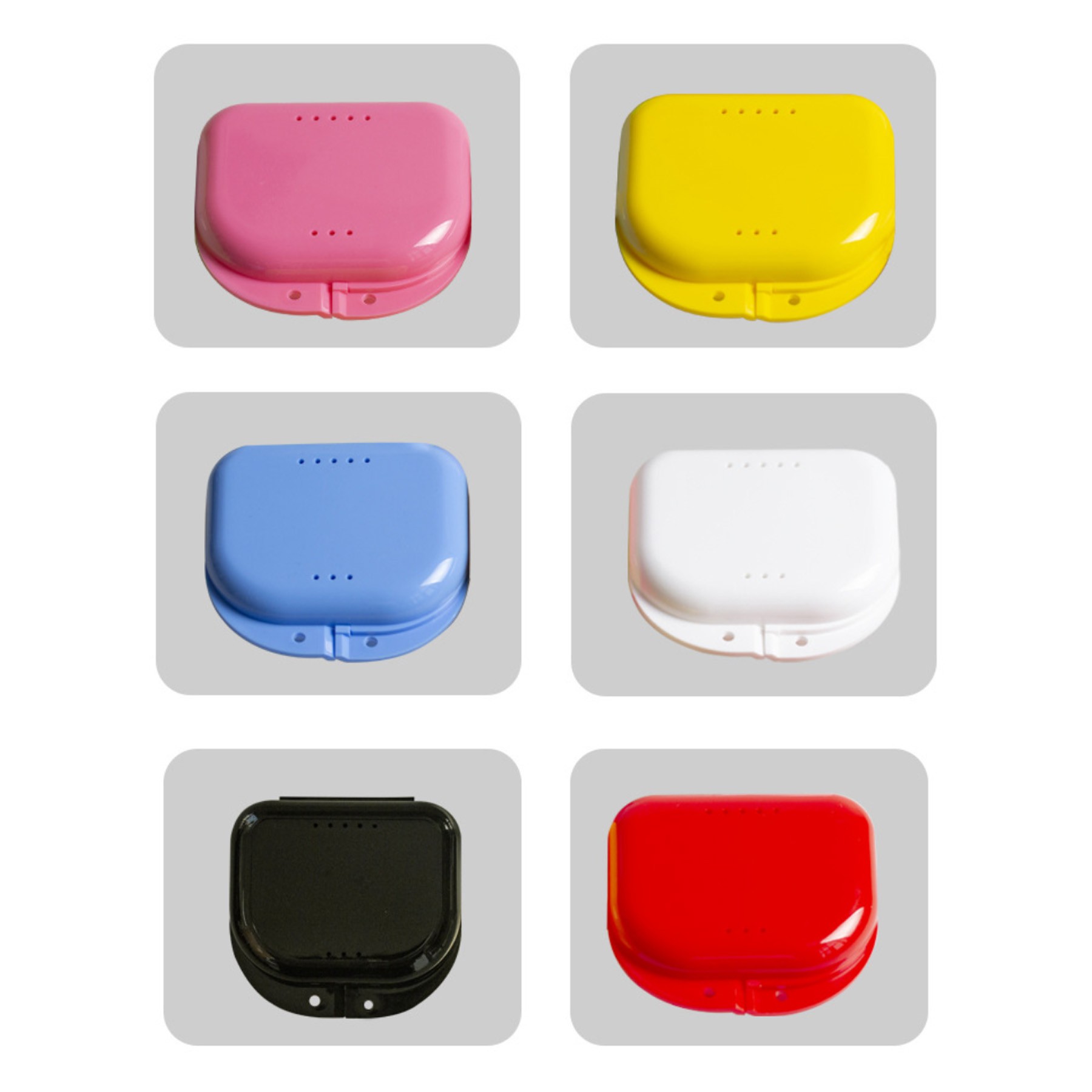 Tight Snap Lock Orthodontic Mouth Guard Case 4