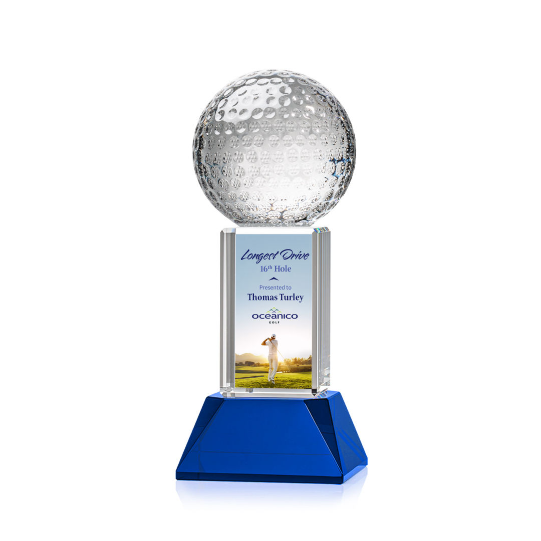 Golf Ball VividPrint™ Award on Stowe - Blue 7