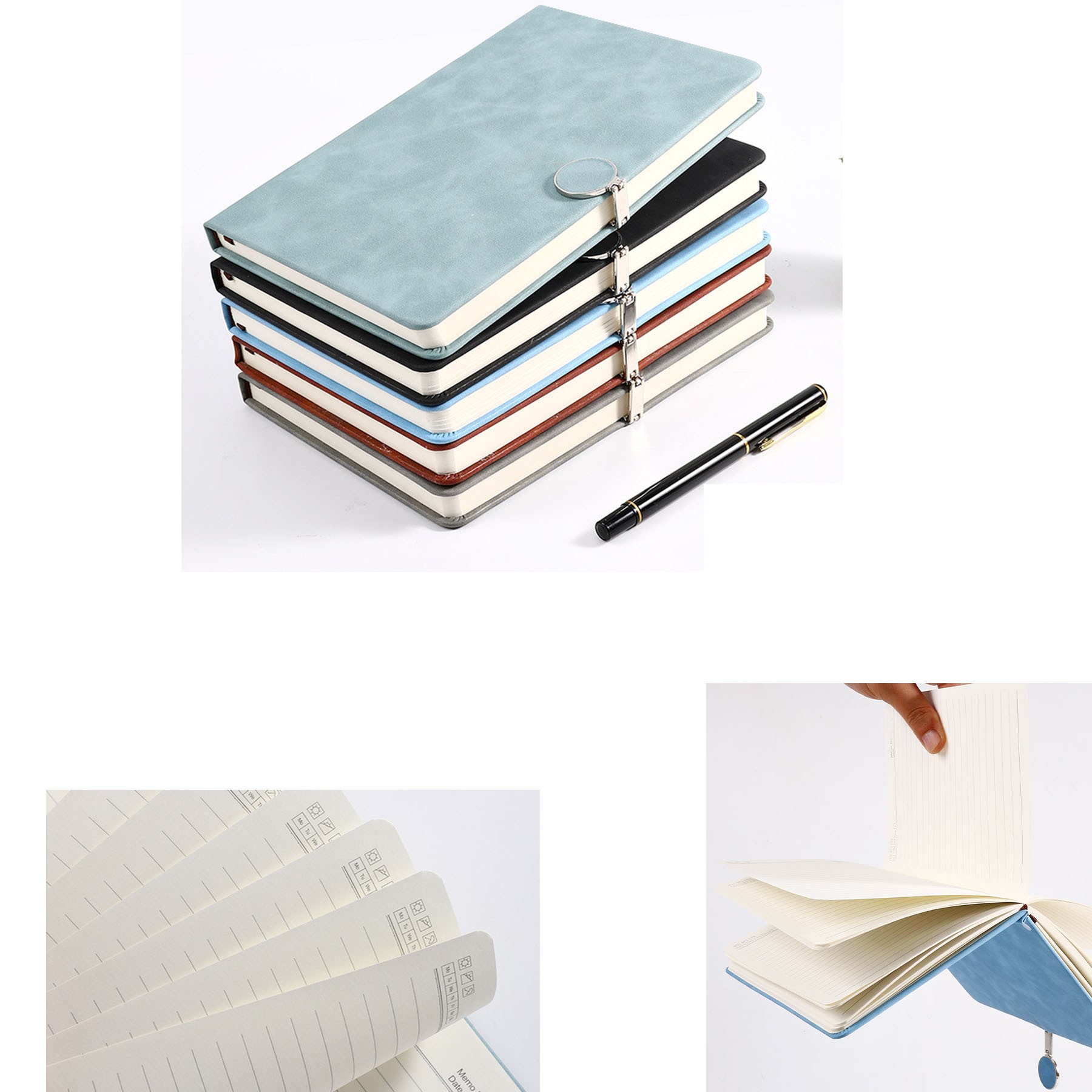 Round Buckle Notebook 3