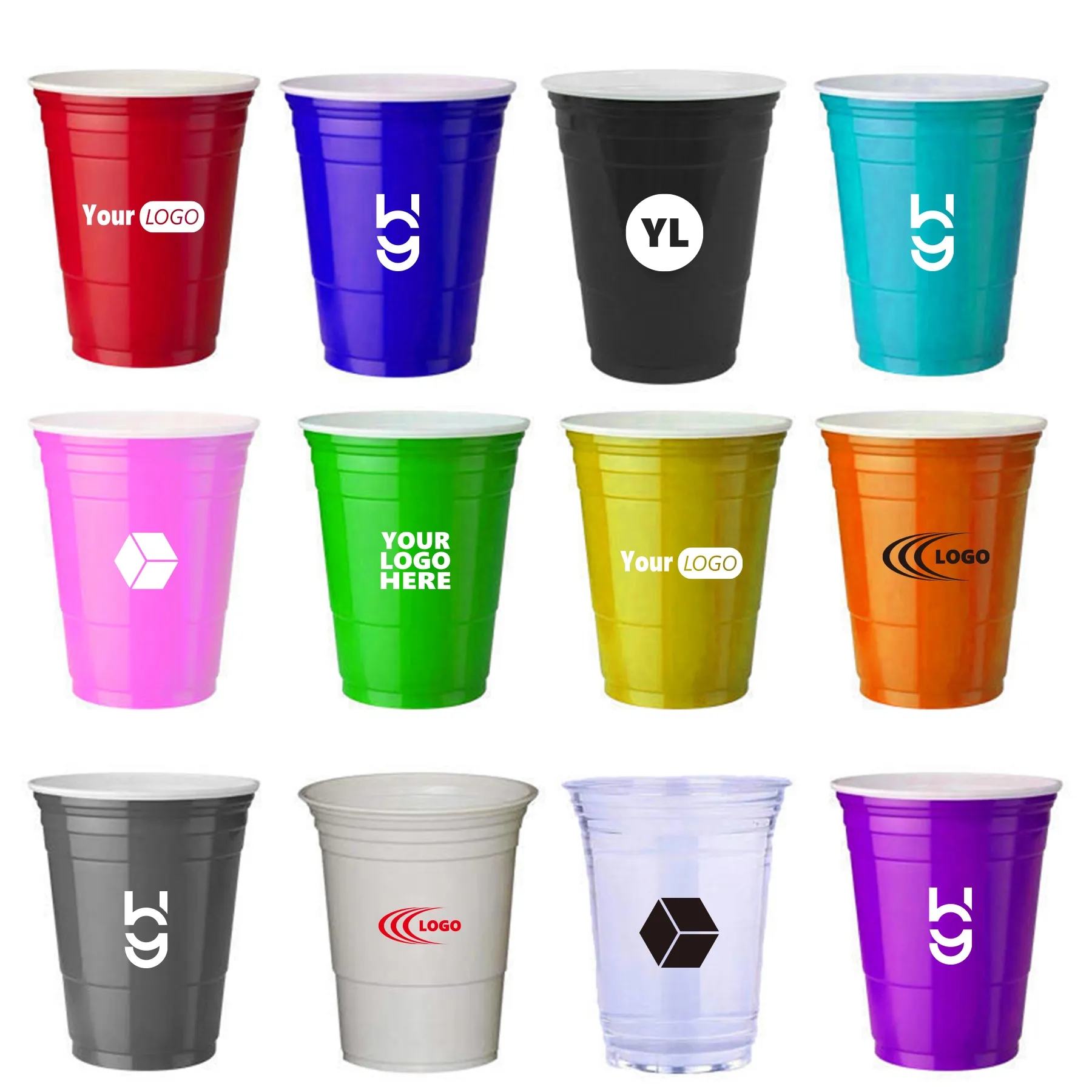 16 Oz Stadium Cup Plastic 2