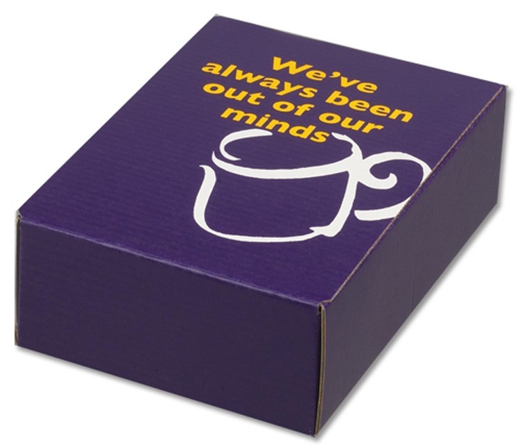 4" x 6 1/2" x 2" - E-Flute Outside Tuck Box 2