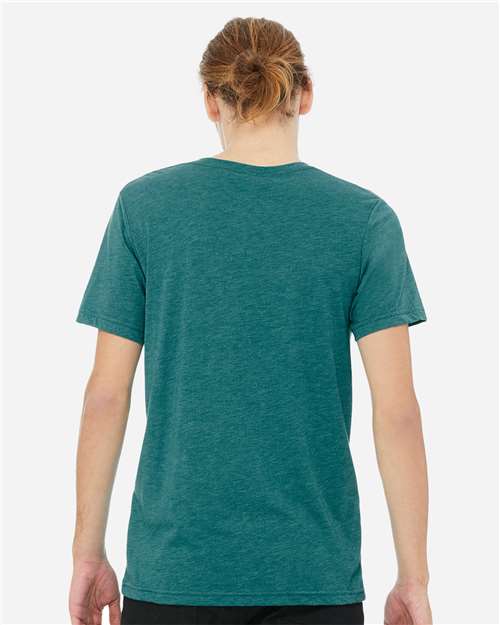 Unisex Triblend V-Neck Tee - 3415 50