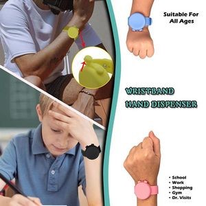Adjustable Silicone Hand Sanitizer Bracelet Dispenser 13
