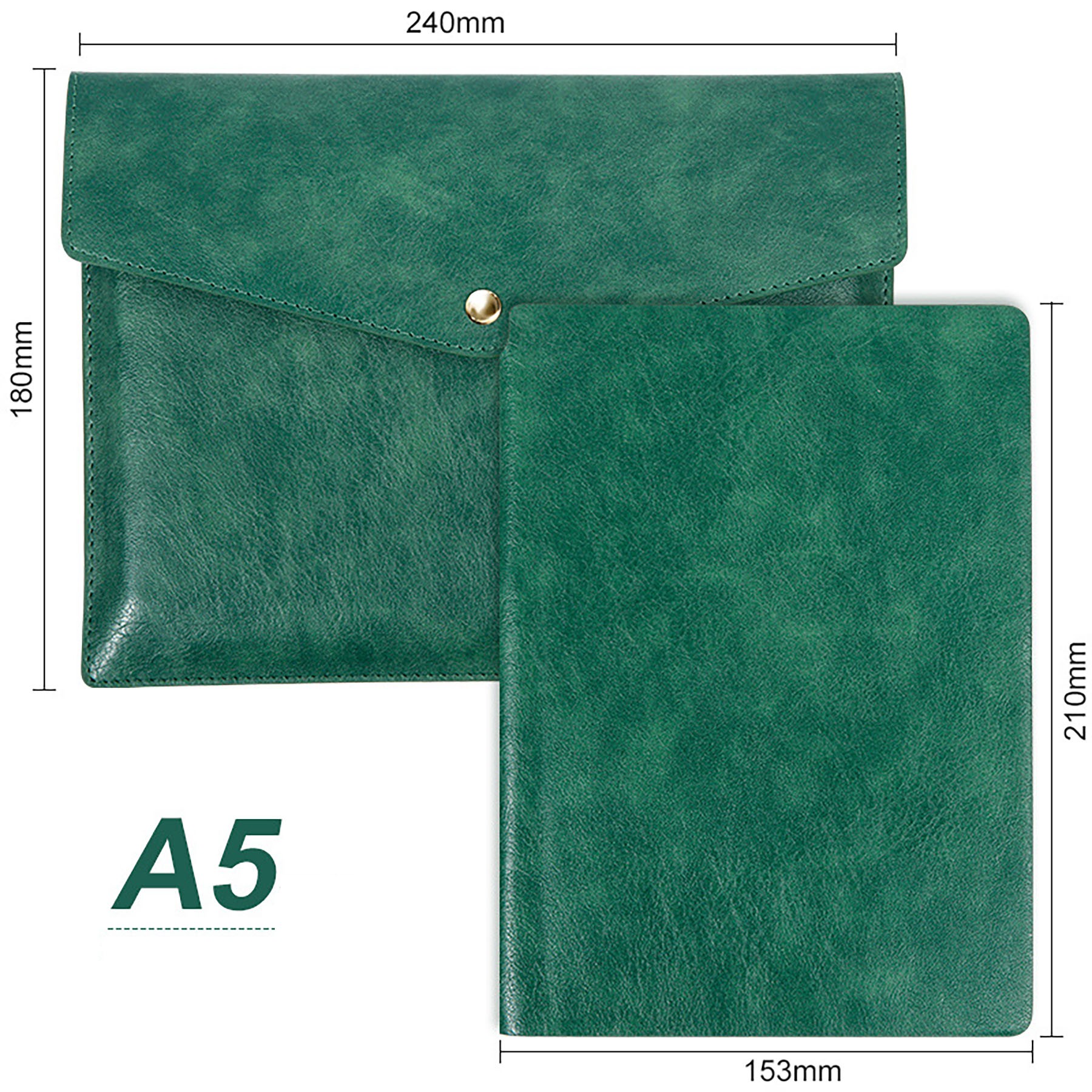 A5 Leather Journal Notebook 1
