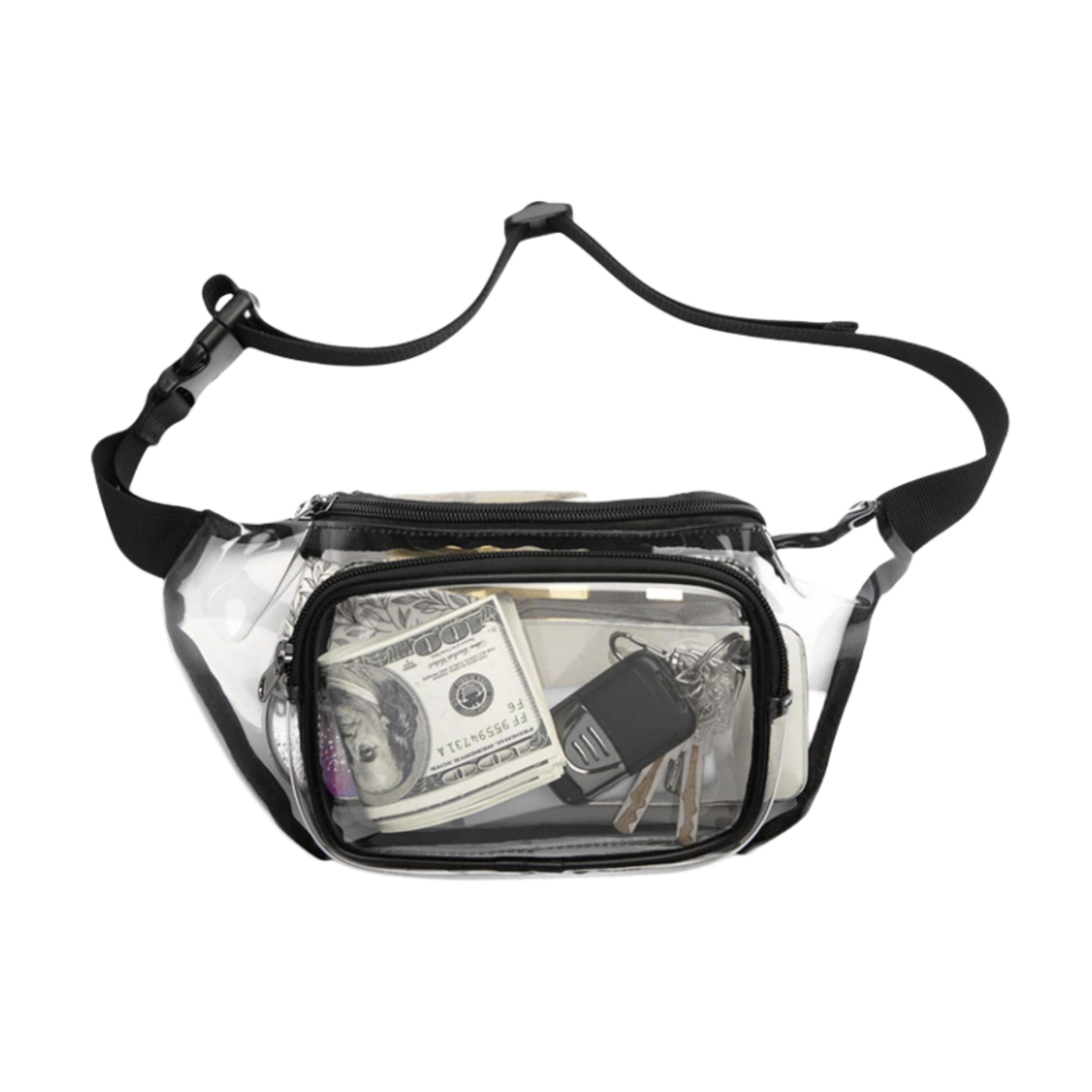 Clear Fanny Pack Stadium Approved Waist Bag 3