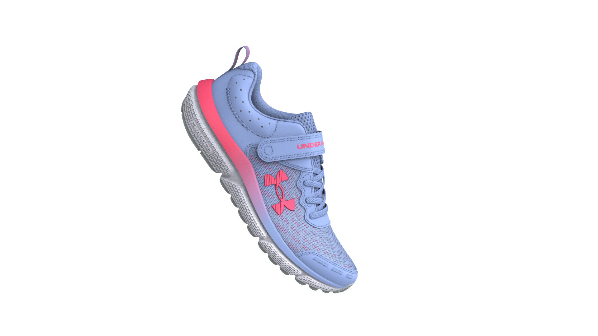 UA Assert 10 Girls' Pre-School Running Shoes 3