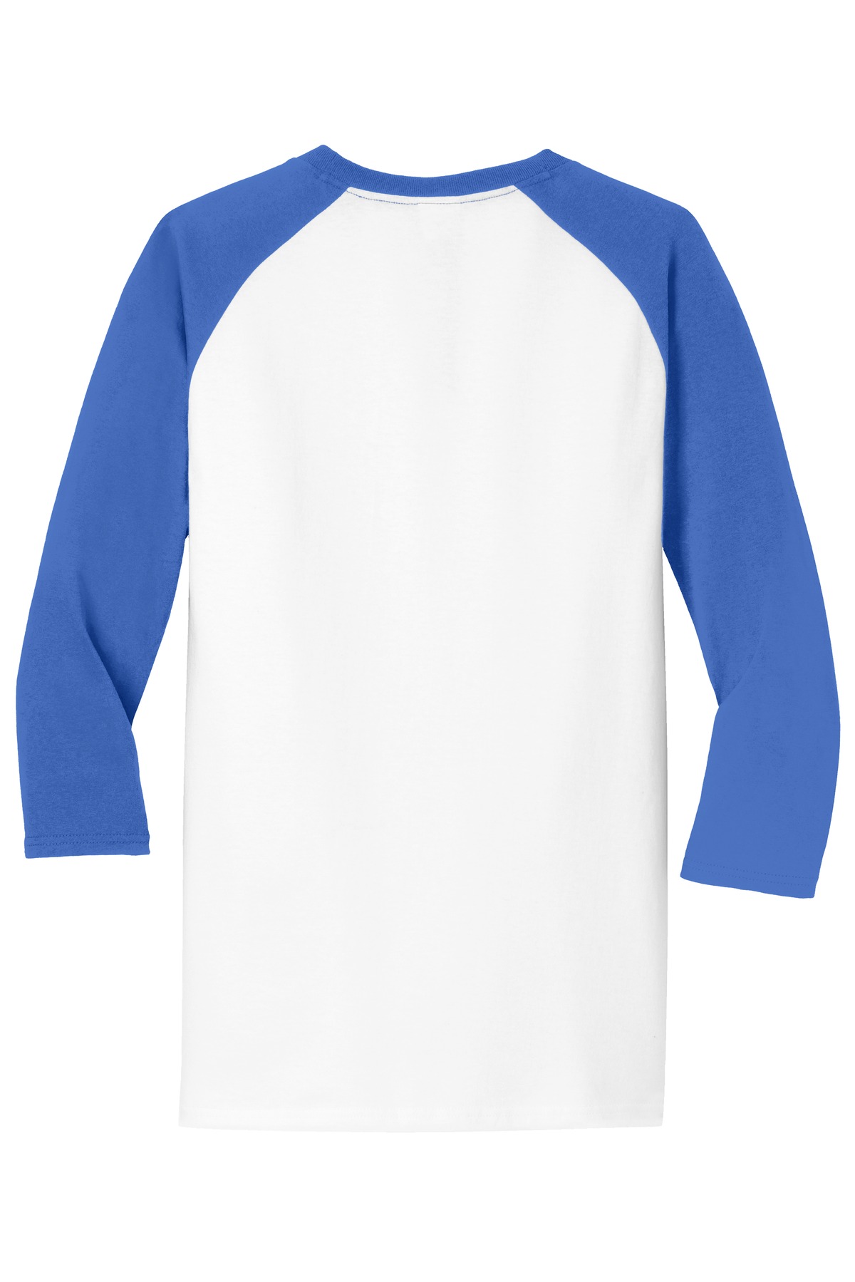 Port & Co Core Blend 3/4-Sleeve Raglan Tee. PC55RS 12