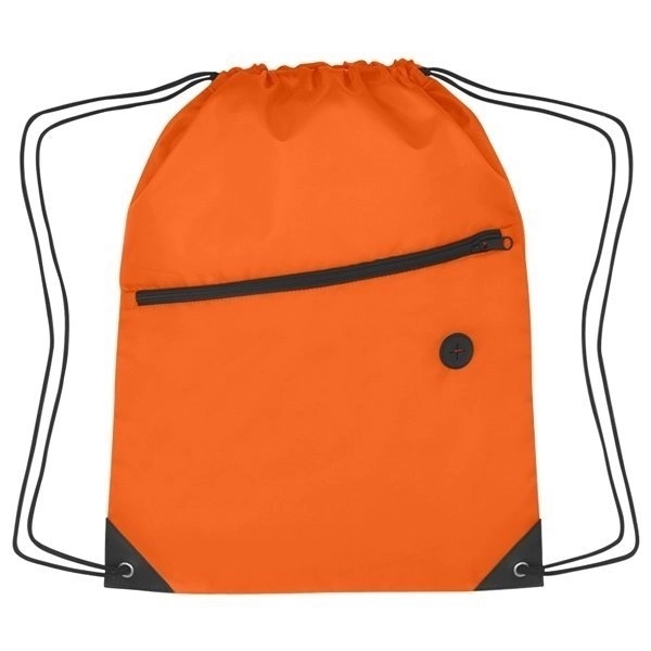 Polyester Drawstring Cinch Pack Backpack 6