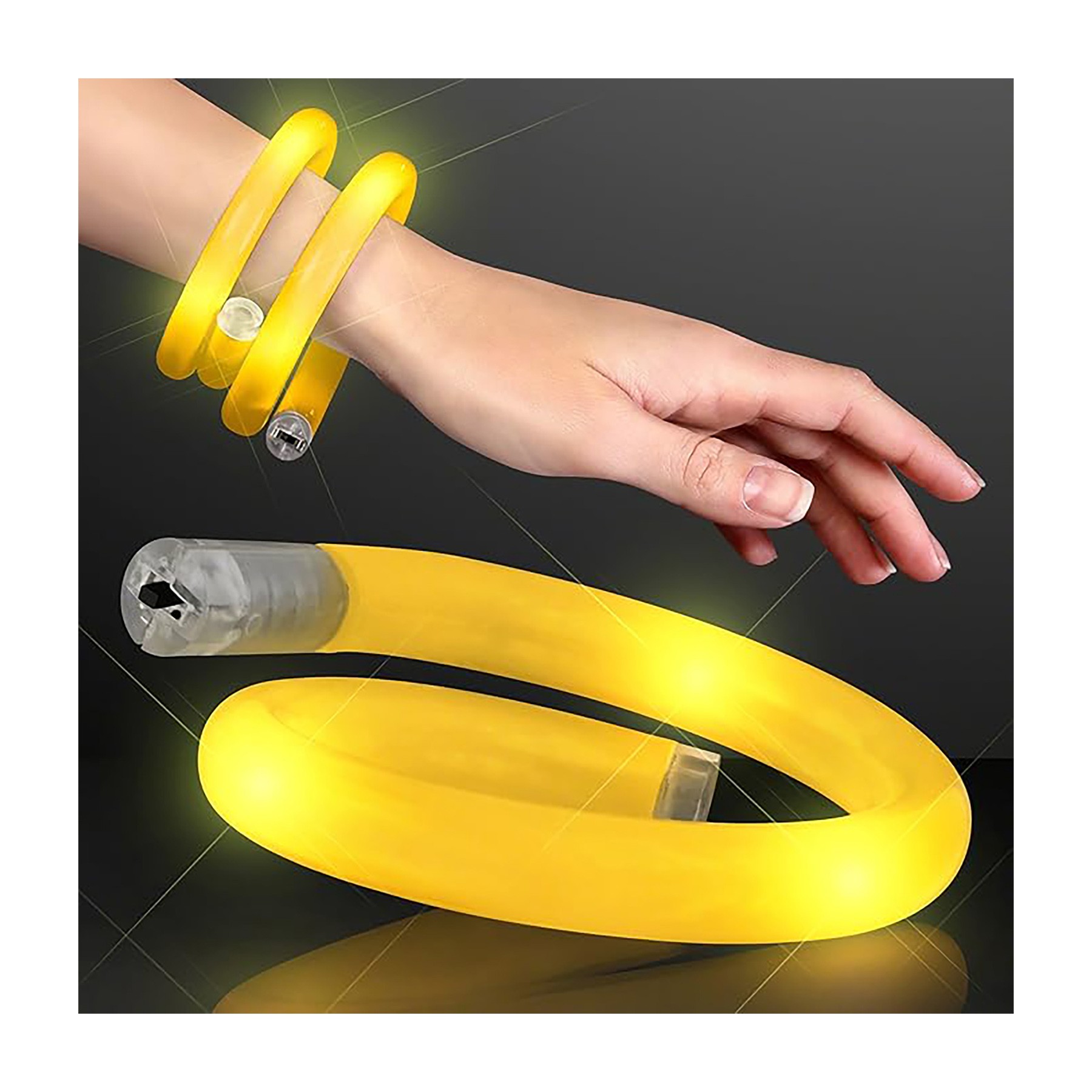 Flashing LED Tube Bracelet 2
