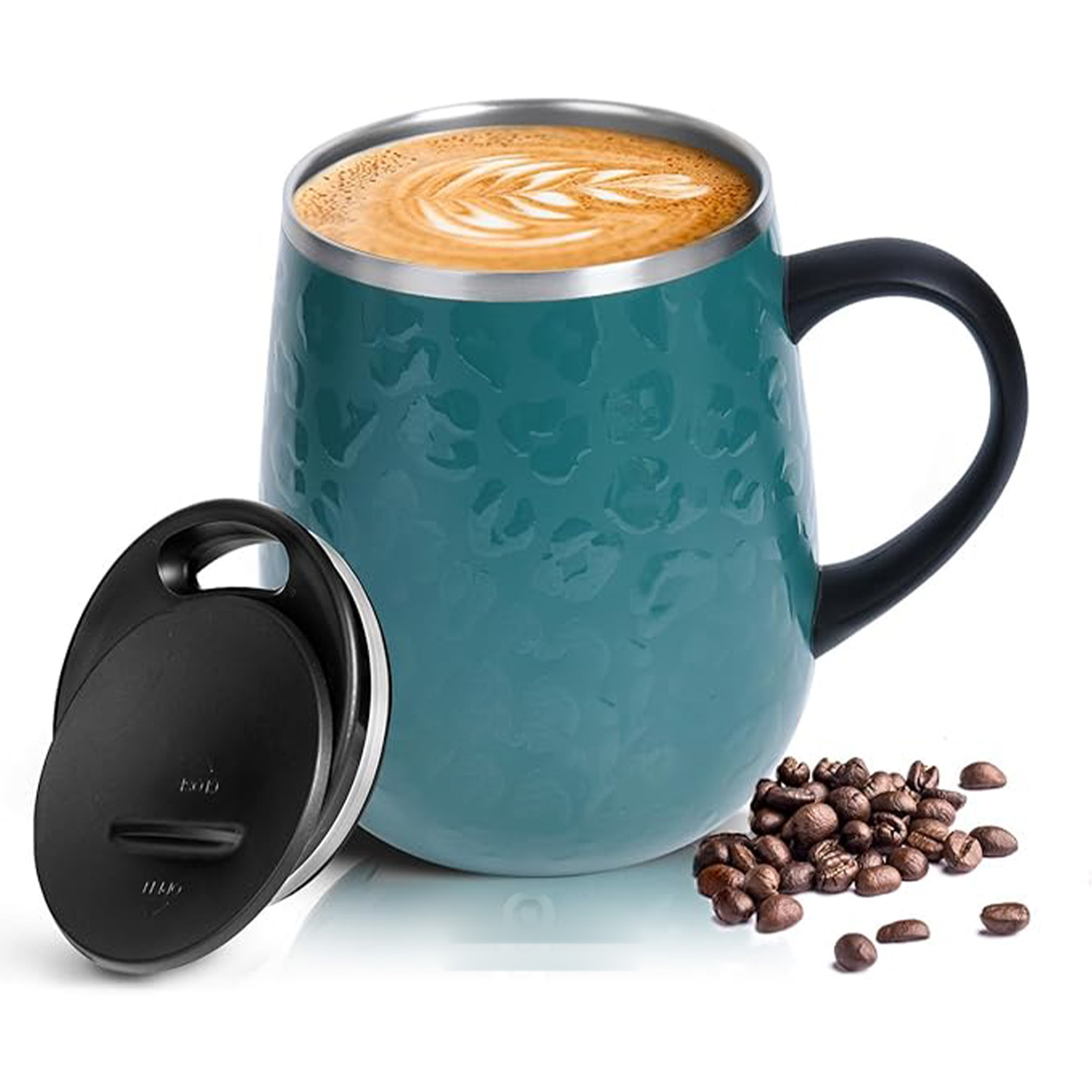 16 Oz Insulated Coffee Mug 10